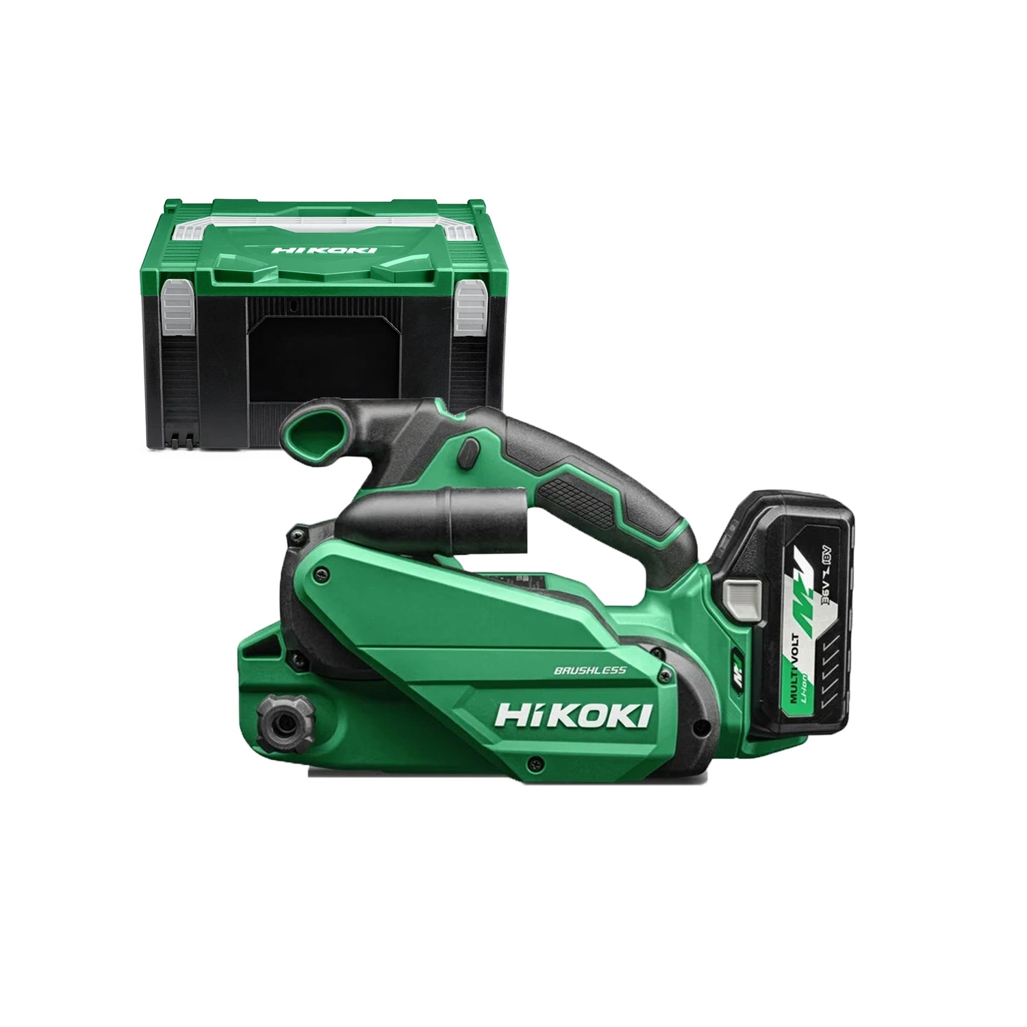 HiKOKI SB3608DAWPZ Accu Bandschuurmachine - 36V incl. 2x 2,5Ah accu's en lader in HSC III-image