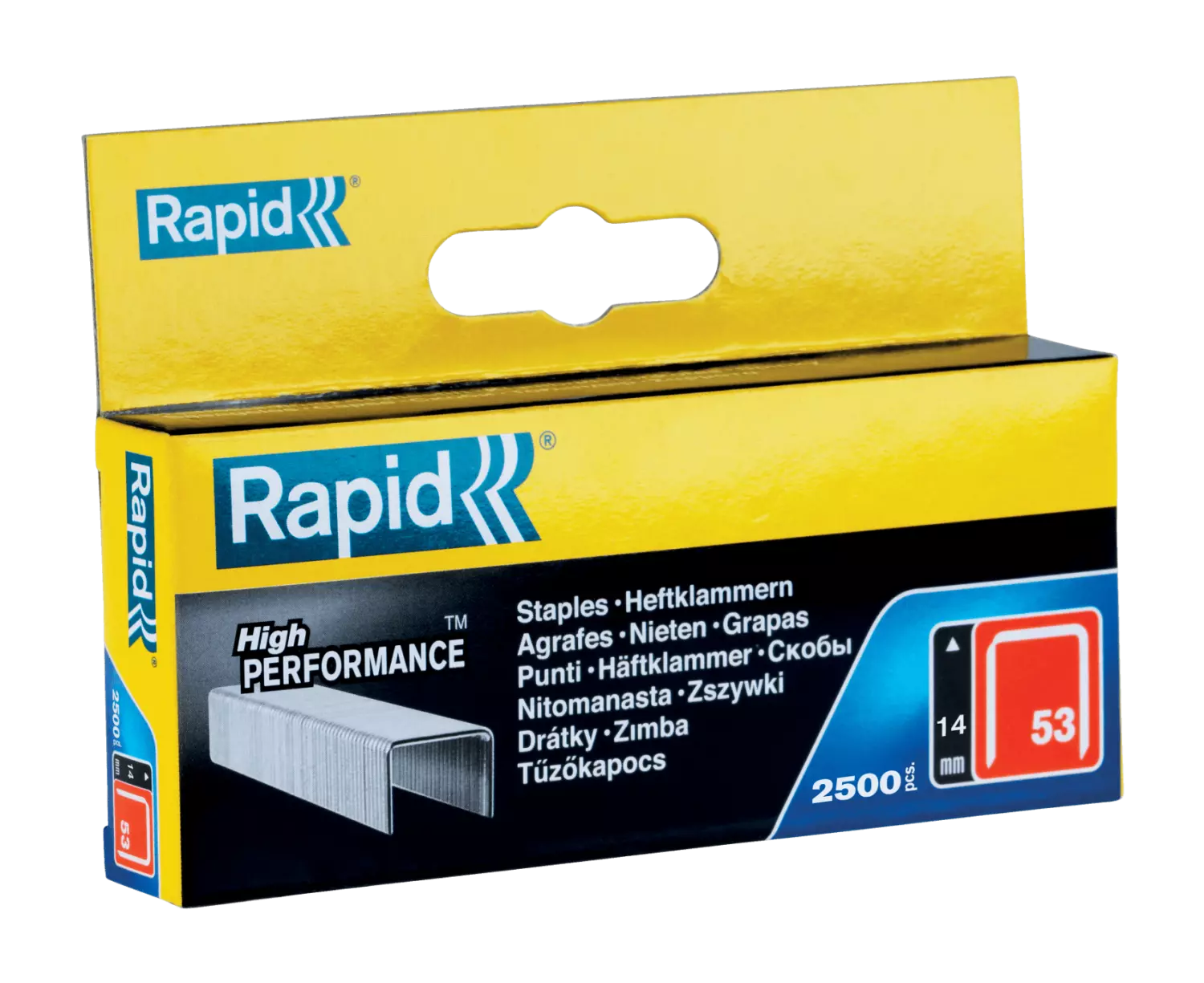 Rapid Dundraadnieten - 53/14mm - gegalvaniseerd - 2500st-image