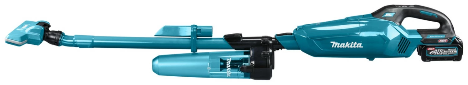 Makita CL002GD213 40V Max Li-Ion accu steelstofzuiger set (2x 2,5Ah) - Blauw-image