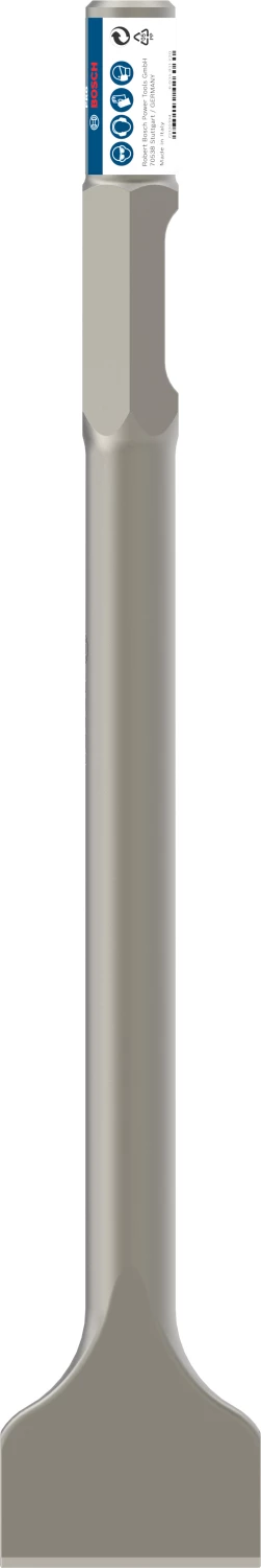 Bosch 2608690113 - Burin bêche à queue six pans, 30 x 450 x 75 mm-image
