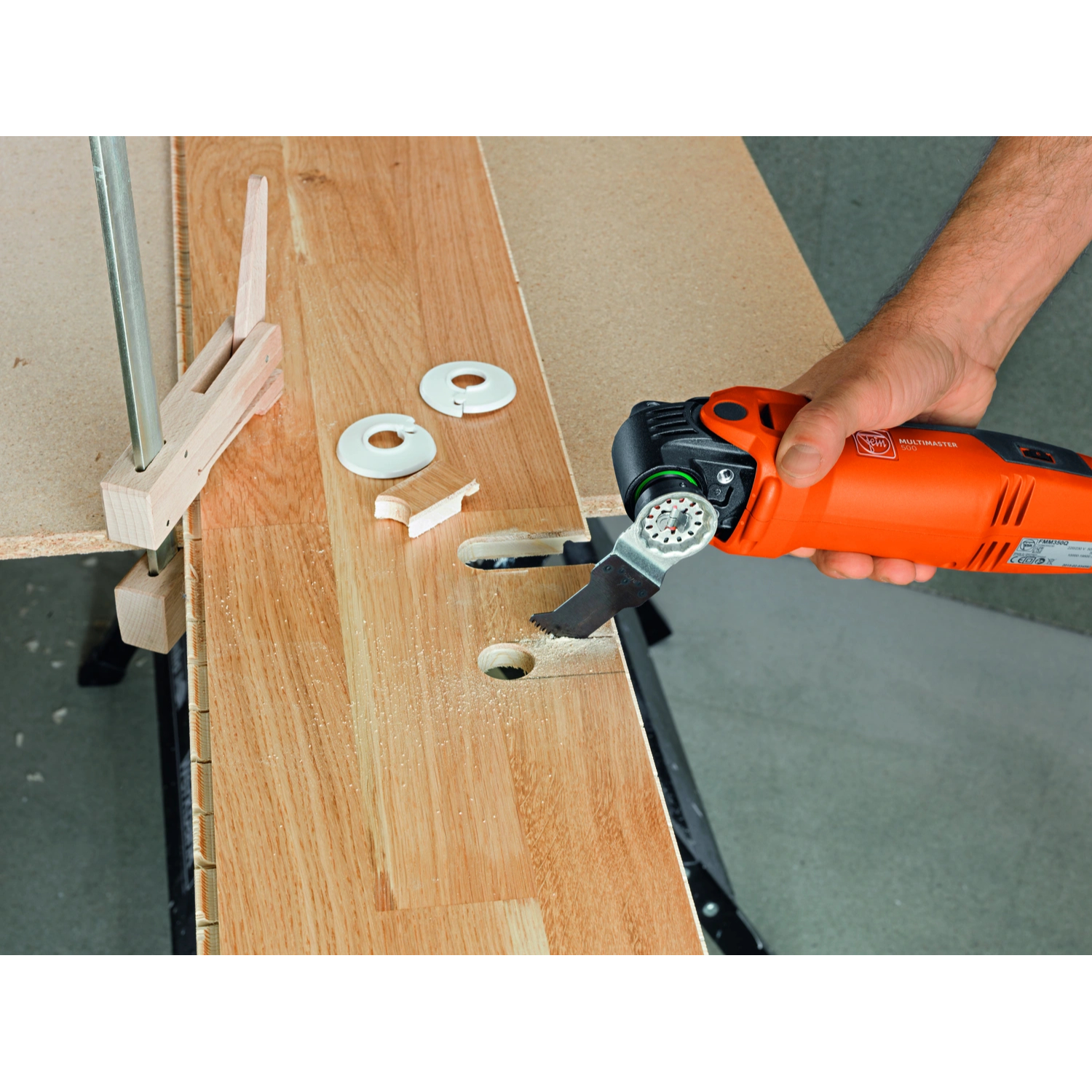 Fein MM500 Multimaster Plus Top Multitool in L-Boxx incl. 62-piece accessory set - 350W-image