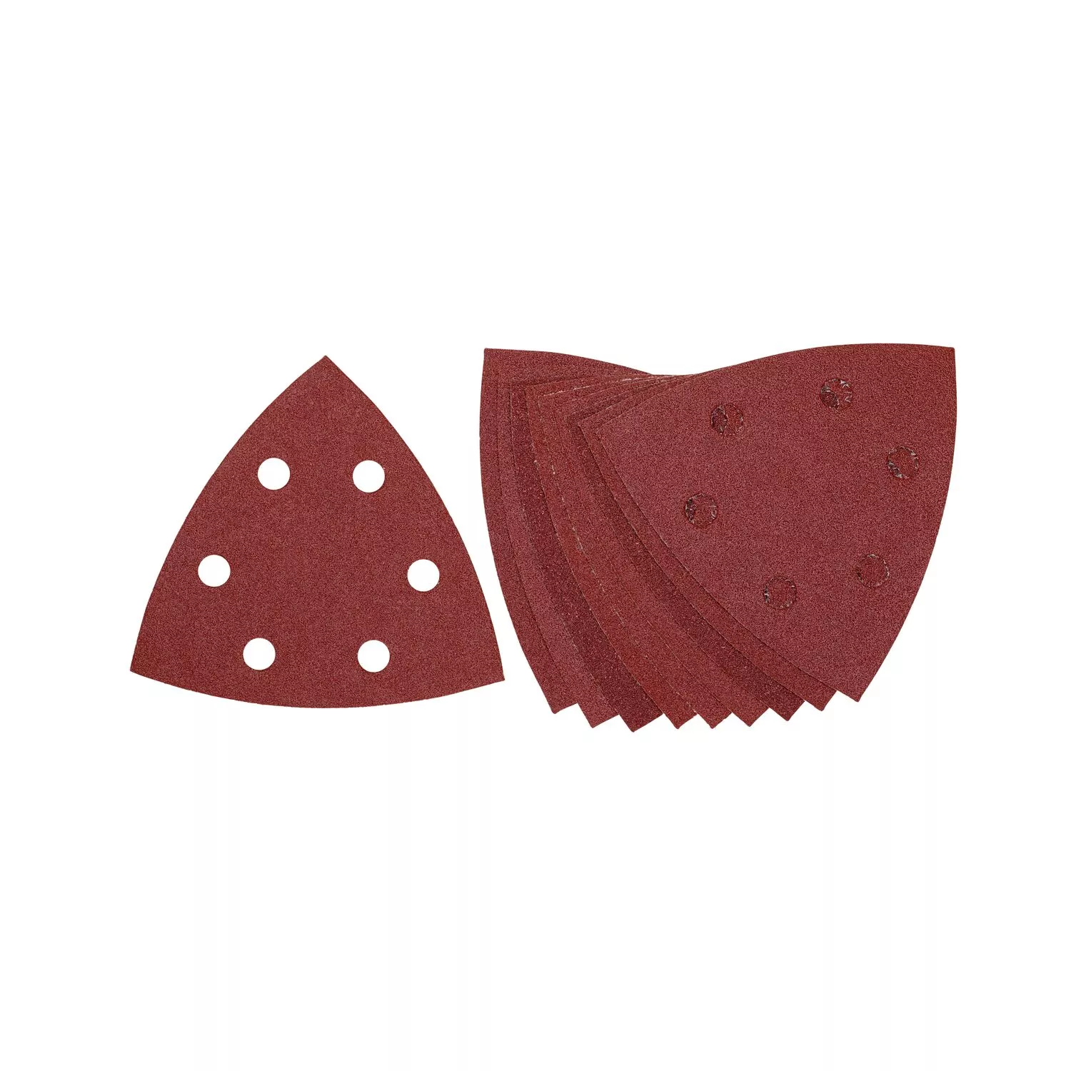 DeWALT DT3093-QZ Feuilles abrasive pour ponceuse Delta - K120 - 93mm (10pcs)-image