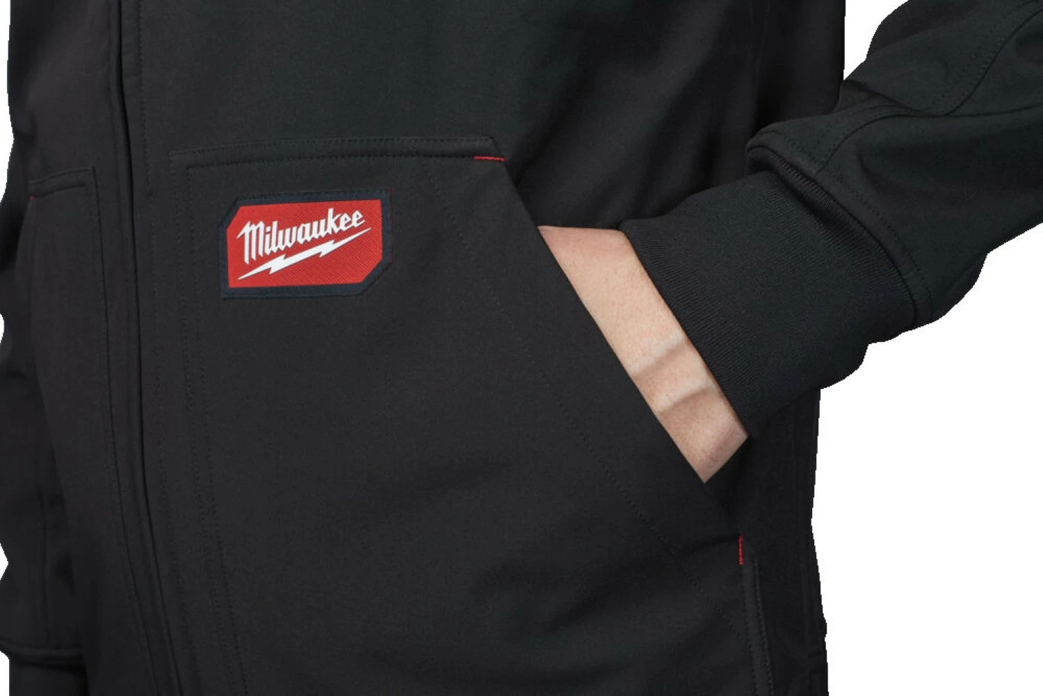 Milwaukee 4932498272 Freeflex Softshell jas met capuchon - zwart - maat M-image