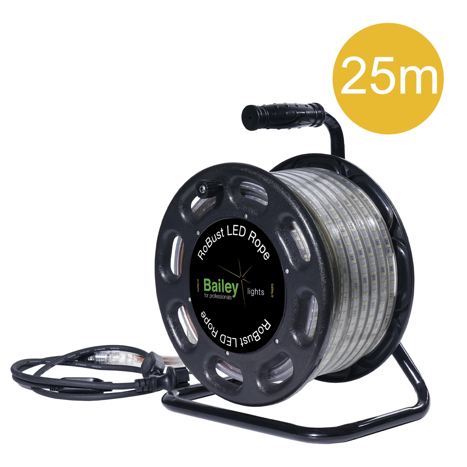 Bailey RoBust LED Rope Plus 25 m 12 W/m 1200 lm/m 6500 K IP65 sur enrouleur-image