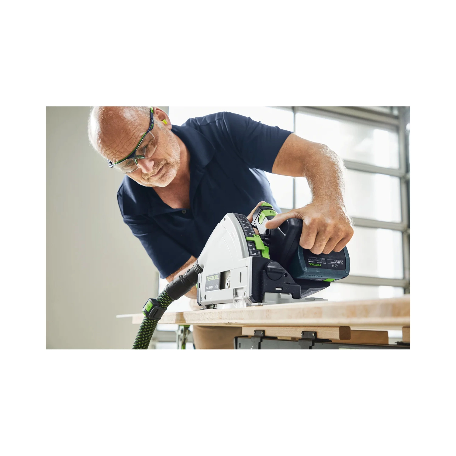 Festool TSC 55 KEB-Basic 18V Accu invalcirkelzaag - 160 mm-image