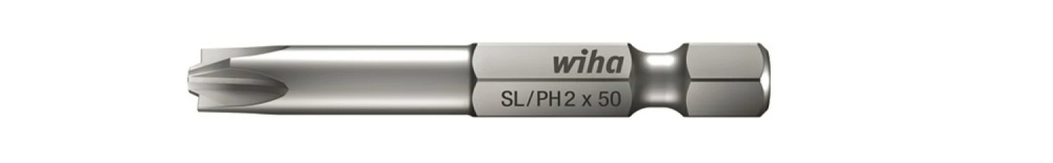 Wiha 7049XH Professional Bit - PlusMinus - SL/PH2 x 50mm-image