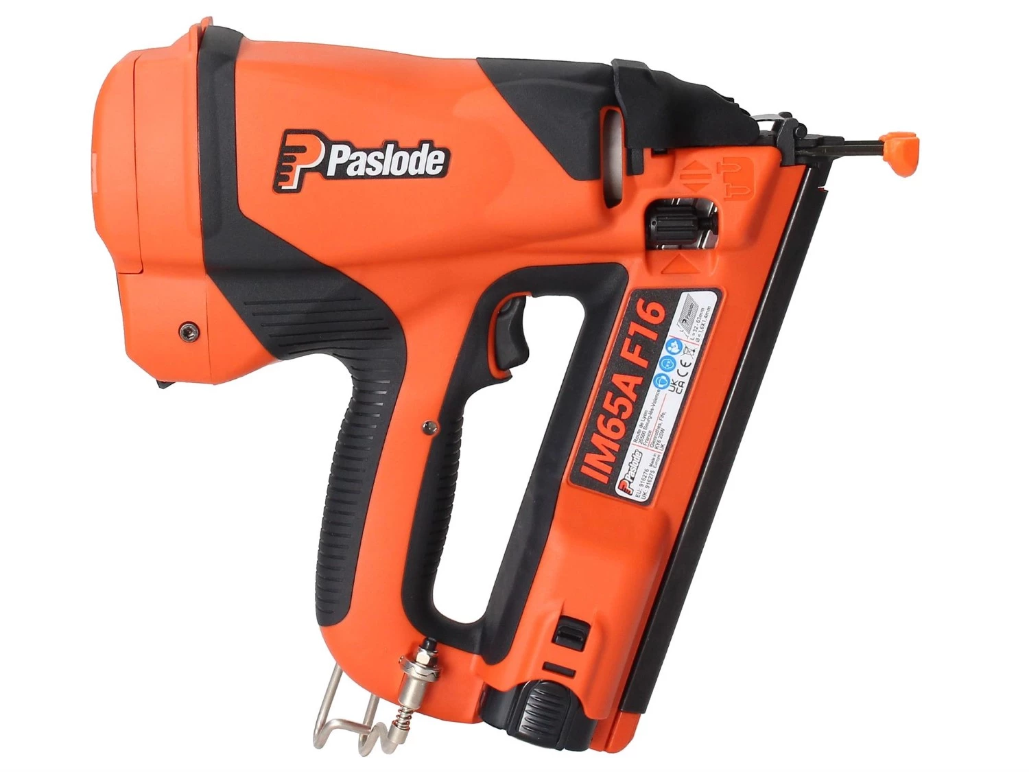Paslode IM65A F16 Lithium Cloueuse à gaz dans un coffret - 32-63 mm-image