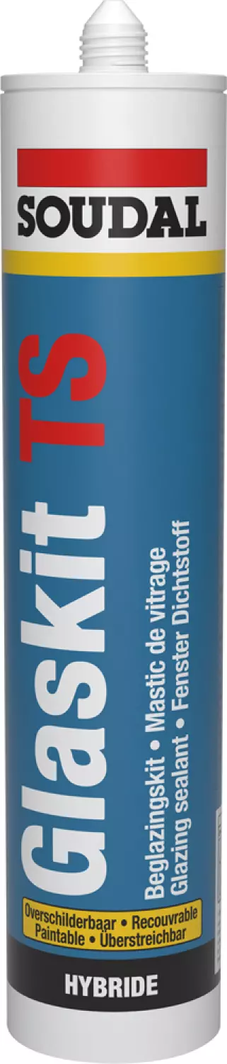 Soudal Glaskit TS beglazingsvoegkit - wit - 290ml-image