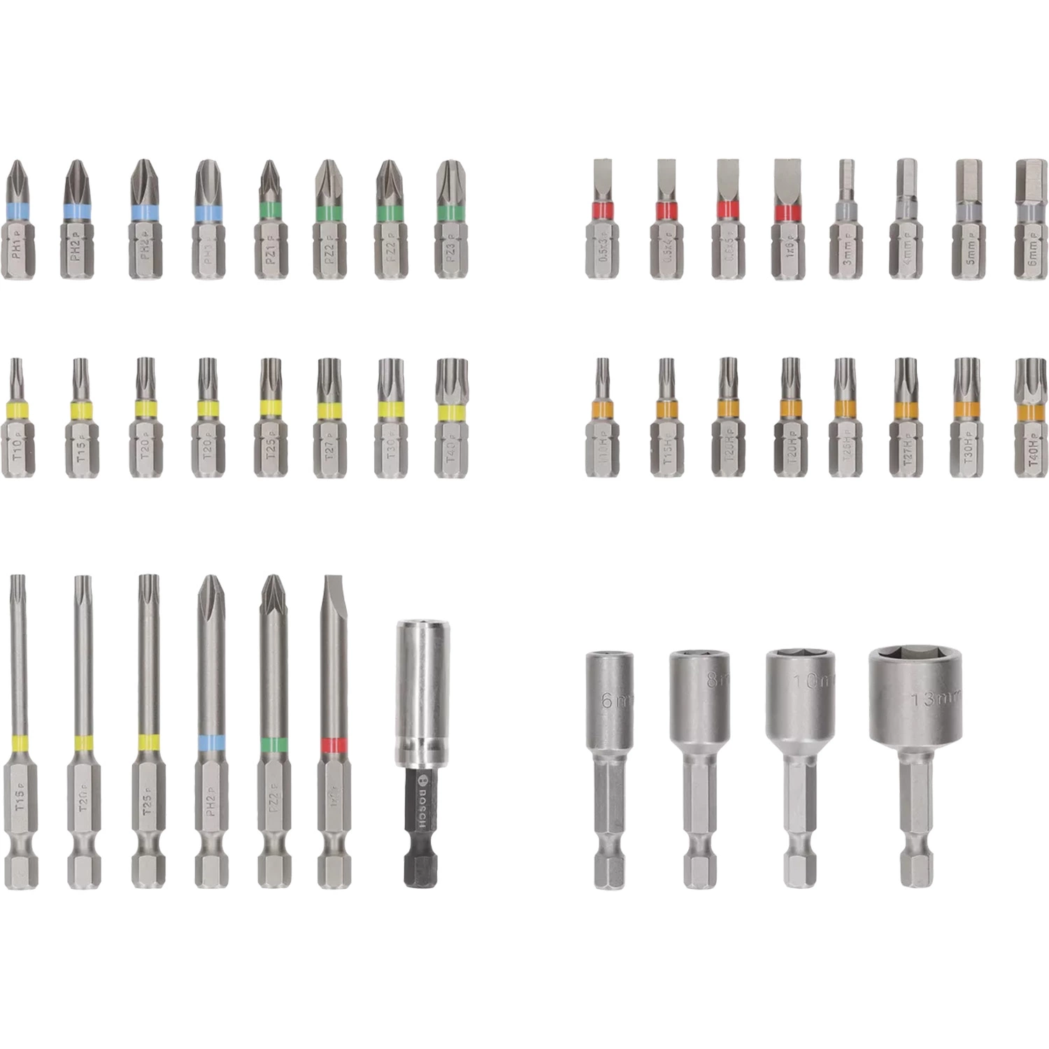 Bosch 2607017727 43-delige bit- en dopsleutelset-image