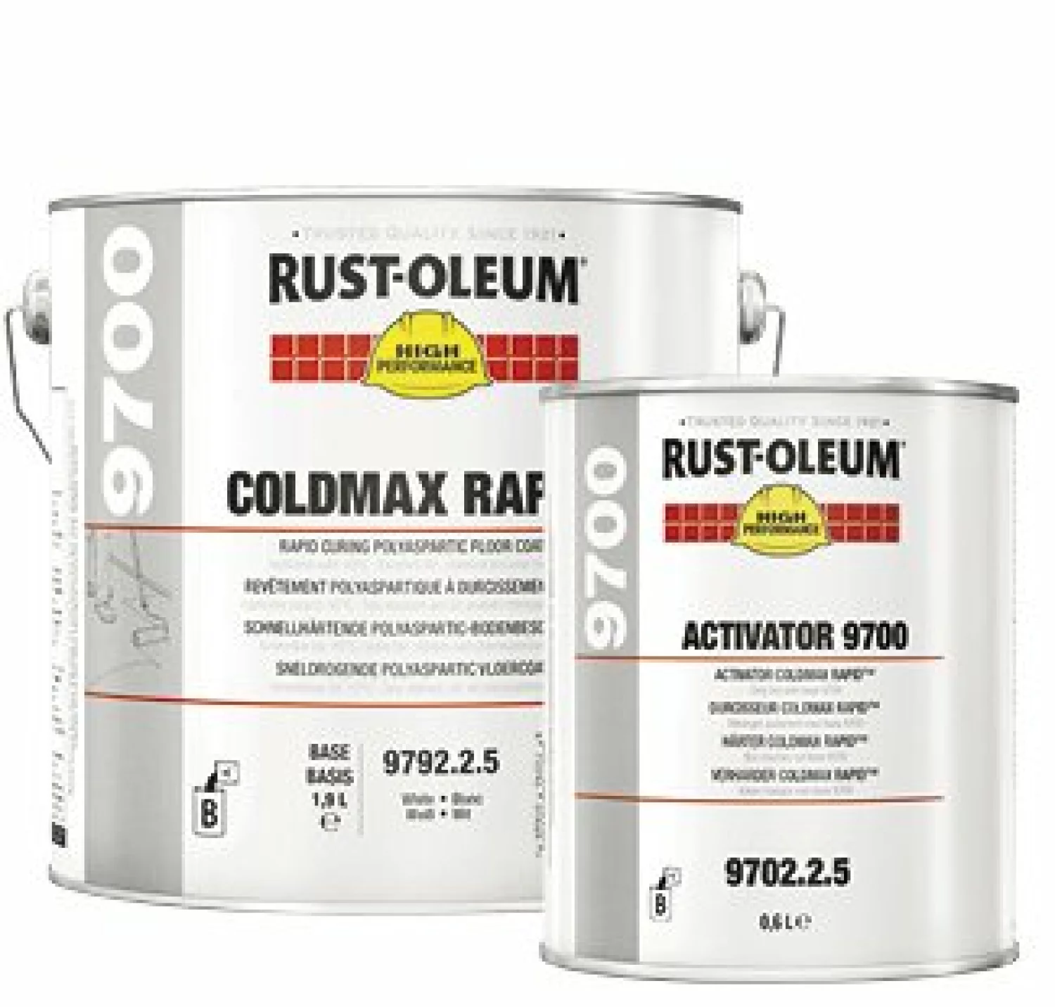 Rust-Oleum 9700 Coldmax Rapid - RAL 7035 lichtgrijs - 1,75L