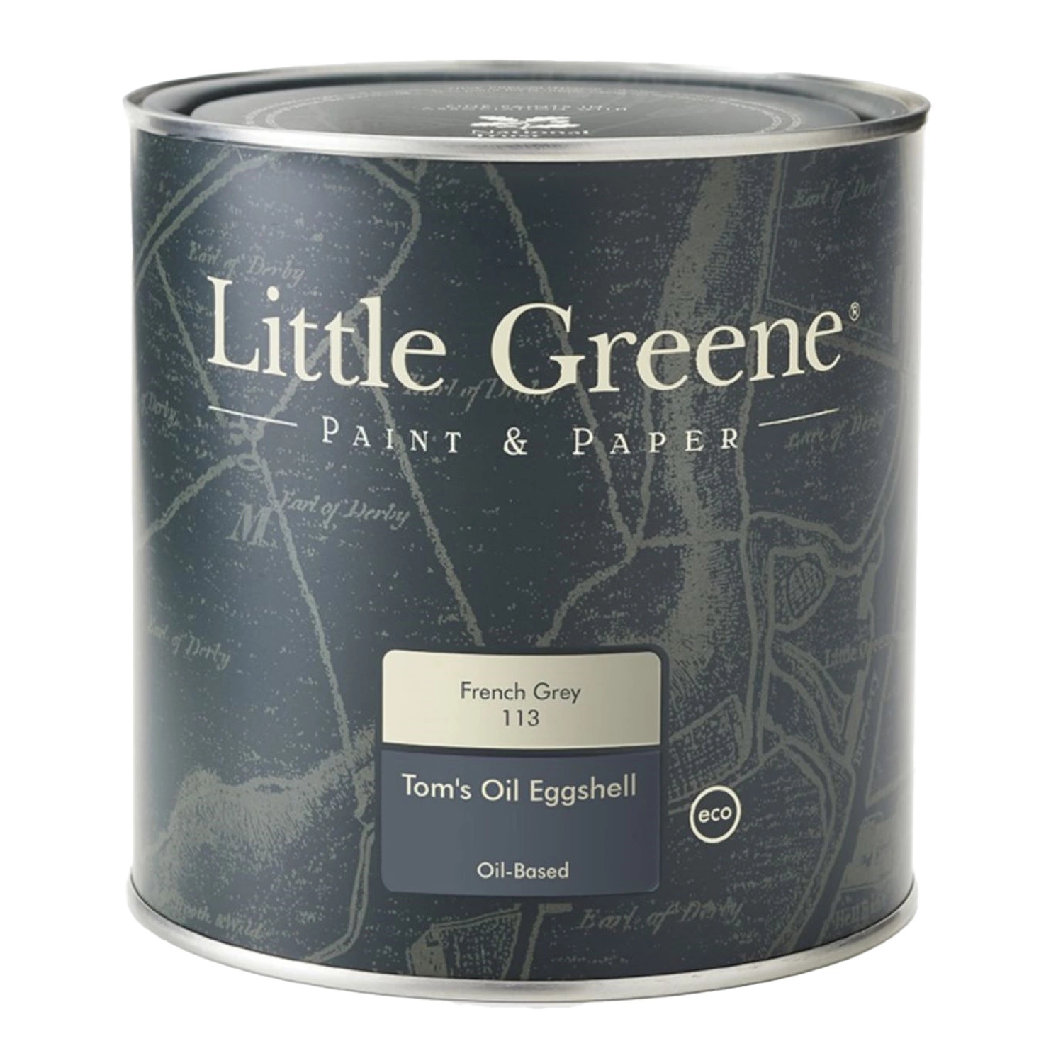 Little Greene Toms Oil Eggshell - op kleur gemengd - 1L-image