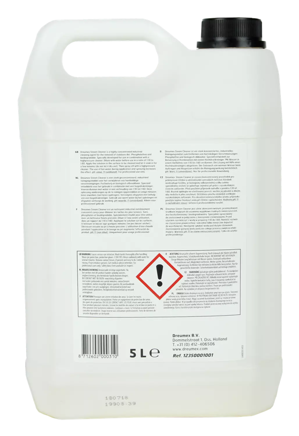 Dreumex Steam Cleaner Nettoyant puissant 5 l-image