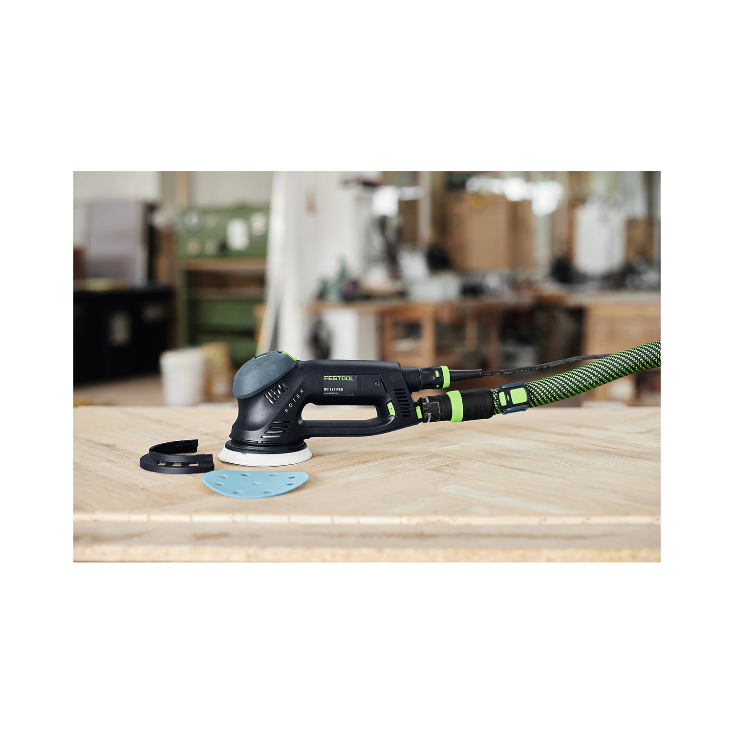 Festool ROTEX RO 125 FEQ-Plus Excenterschuurmachine in systainer - 500W - 125mm
