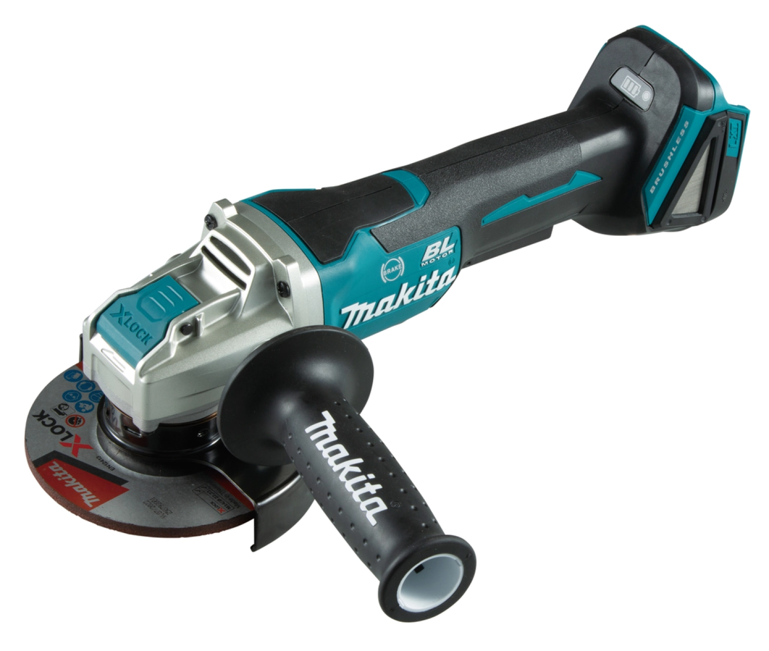 Makita DGA520ZX1 18V Li-Ion Accu haakse slijper body - 125mm - X-LOCK - koolborstelloos-image