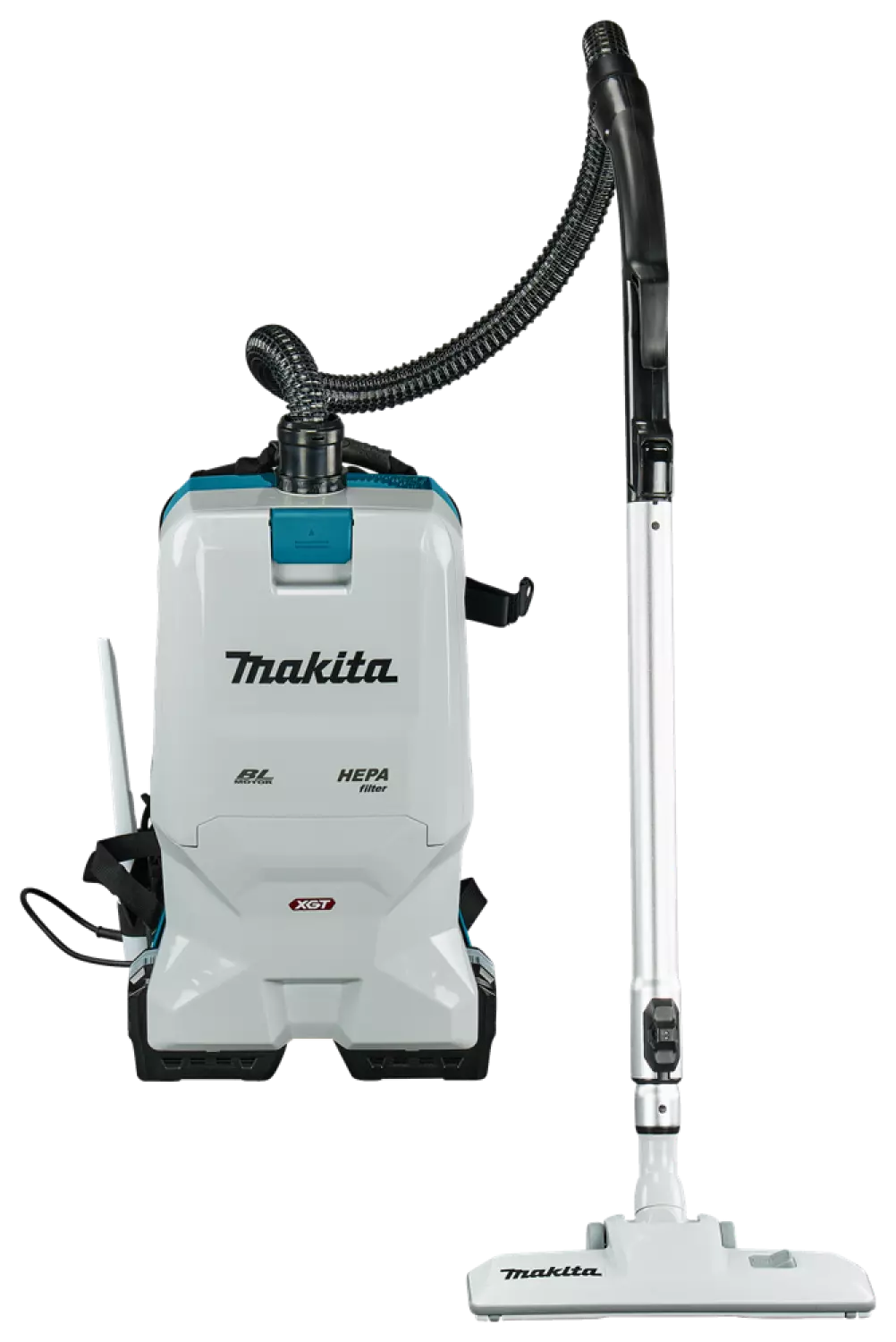 Makita VC011GL2NL1 XGT 40V Max Li-Ion Aspirateur à dos sans fil Set (2x 8.0Ah) - 200 mbar-image