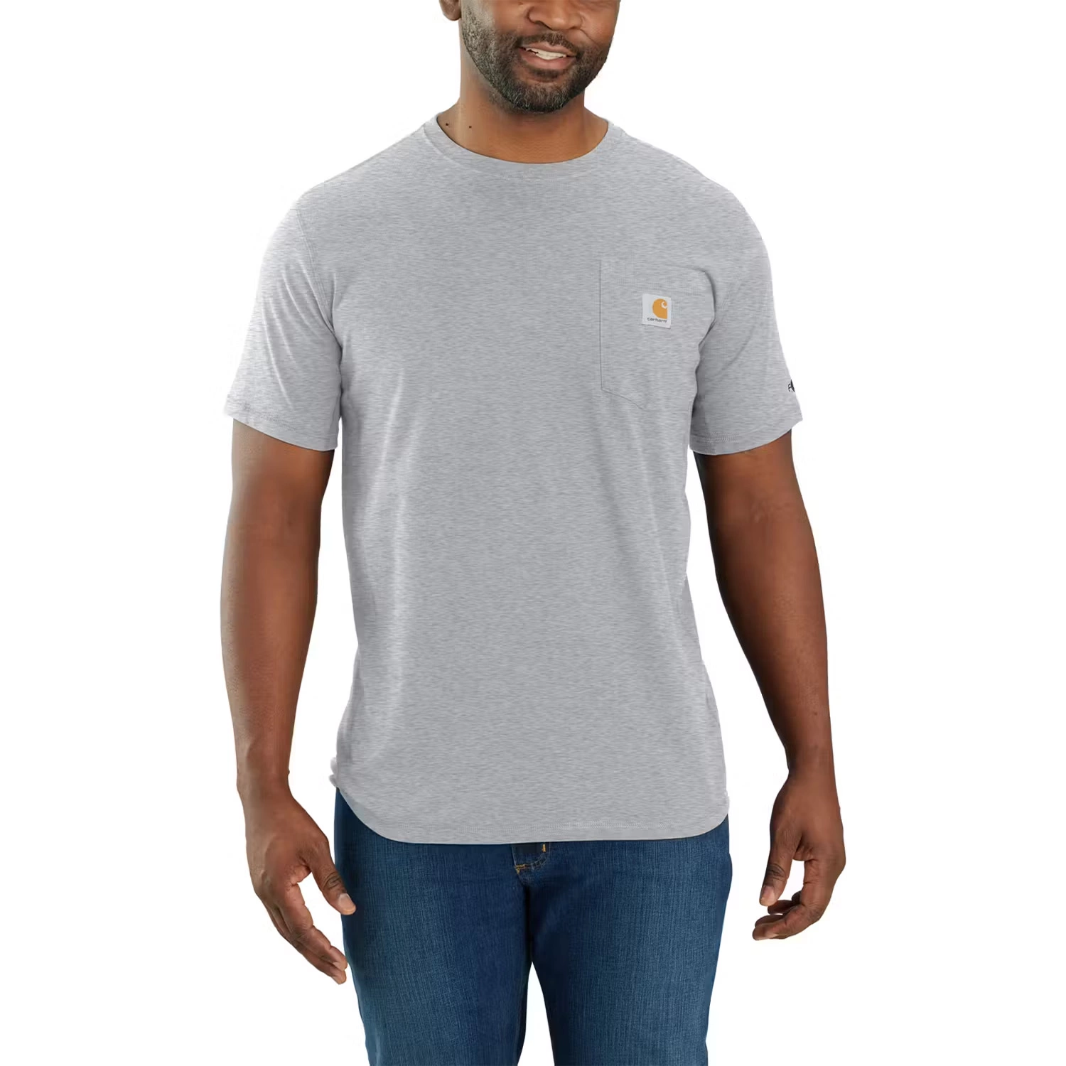 Carhartt Force Pocket T-Shirt Heather Gray - S-image
