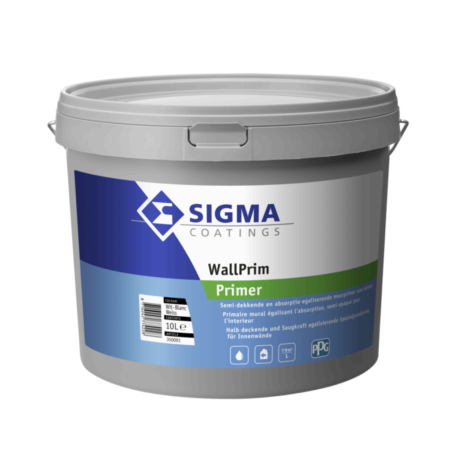 Sigma Wallprim - wit - 10L-image