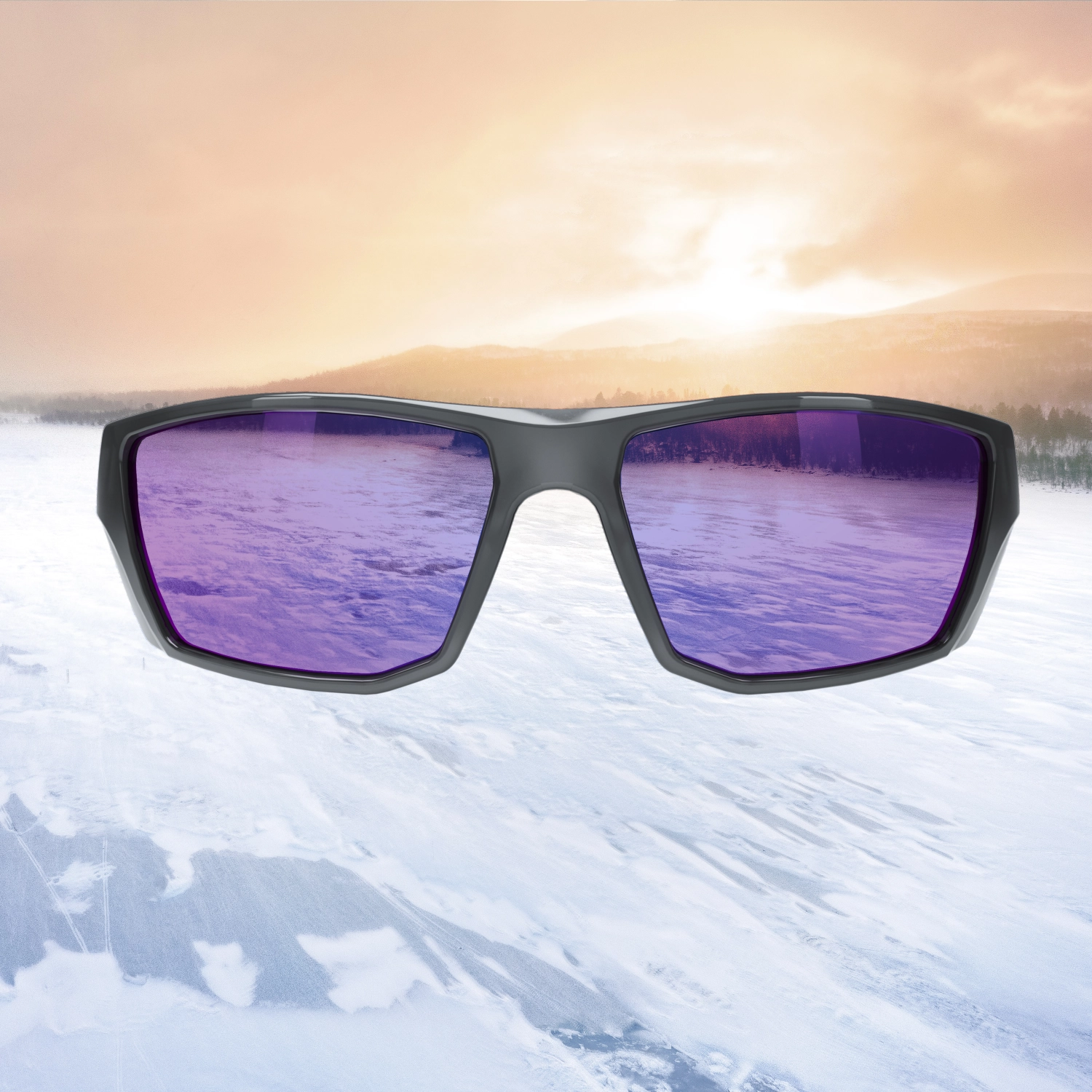 Hellberg Safety lunettes de sécurité Geminus AF+AS bleu polarisé-image