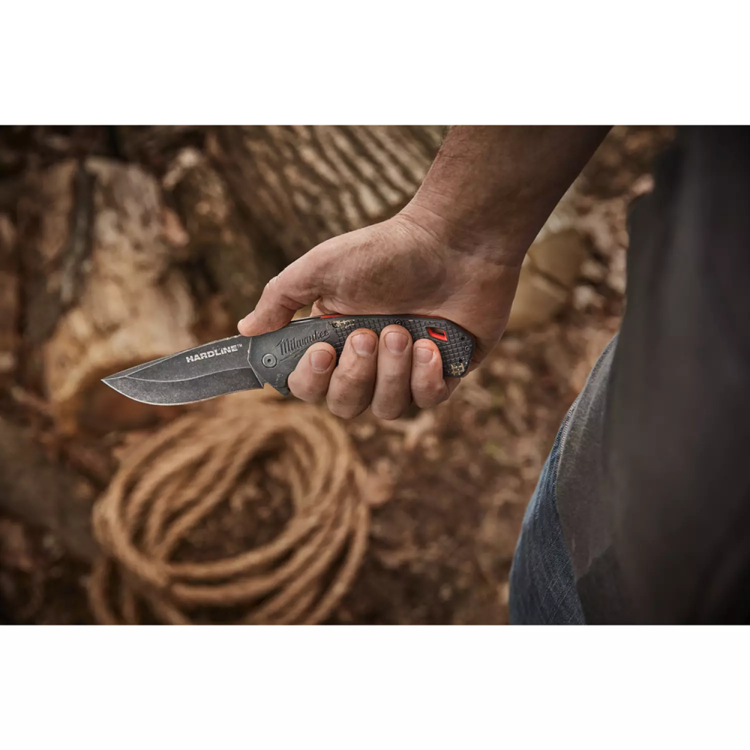 Milwaukee 4932492453 Couteau HARDLINE™ - 89mm - pliable-image
