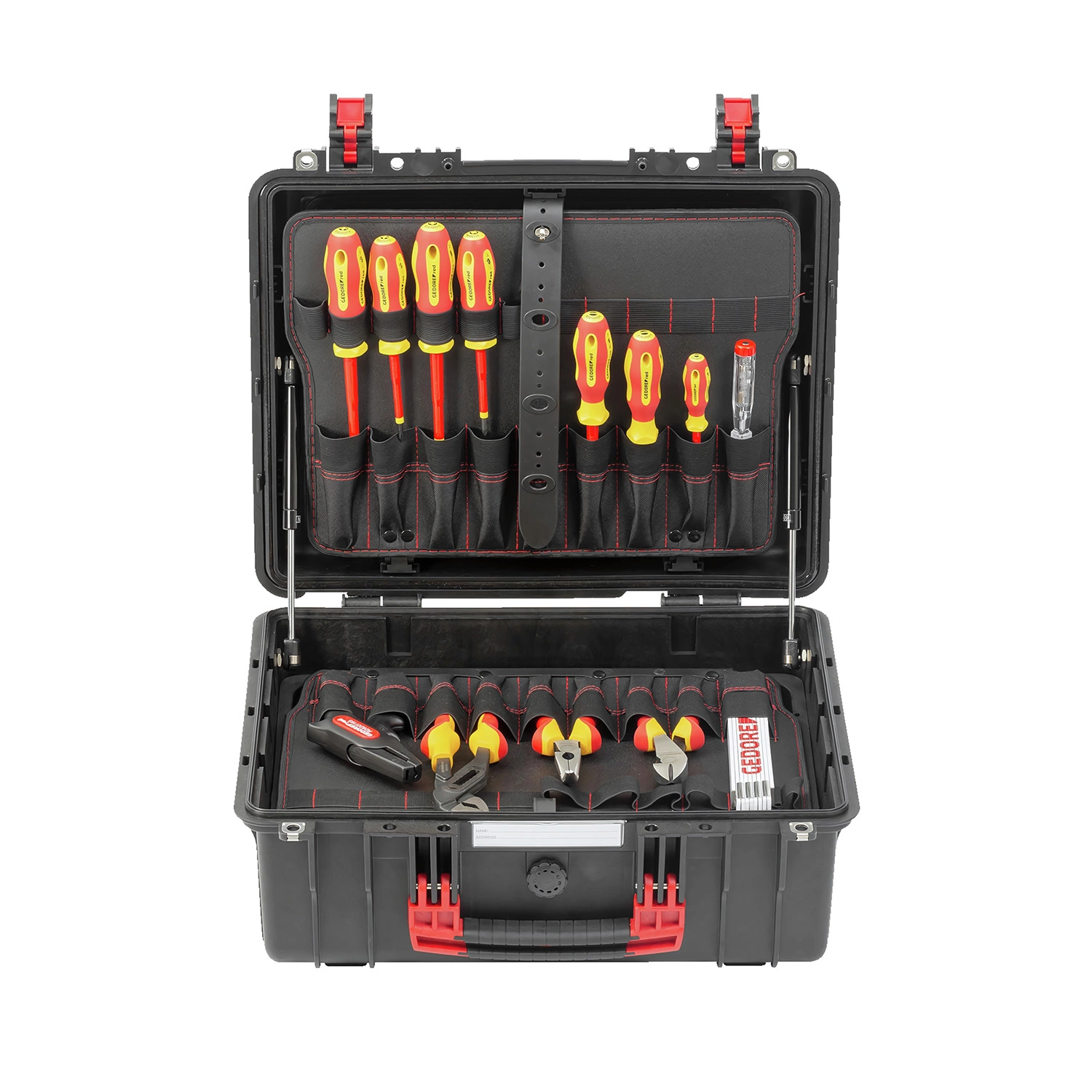 Gedore RED R21652089 - Gereedschapset Elektricien in Though Case - 89-dlg.-image
