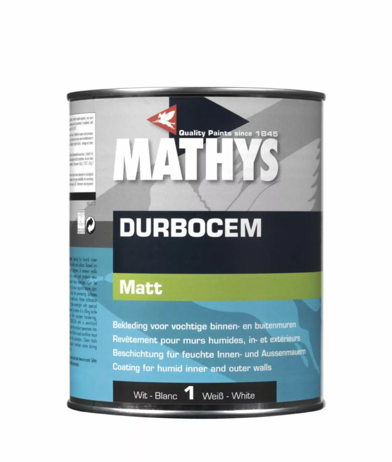 Mathys Durbocem - wit - 1L-image