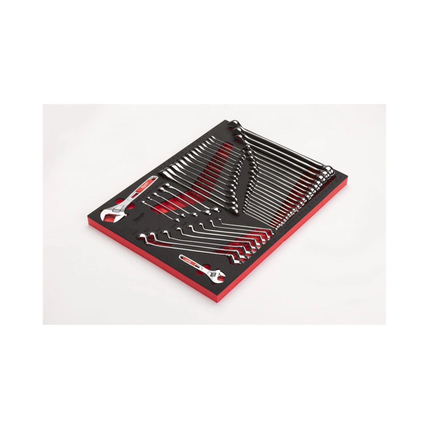 Milwaukee 4932502086 49-delige Steeksleutelset in foam inlay - incl. moersleutels