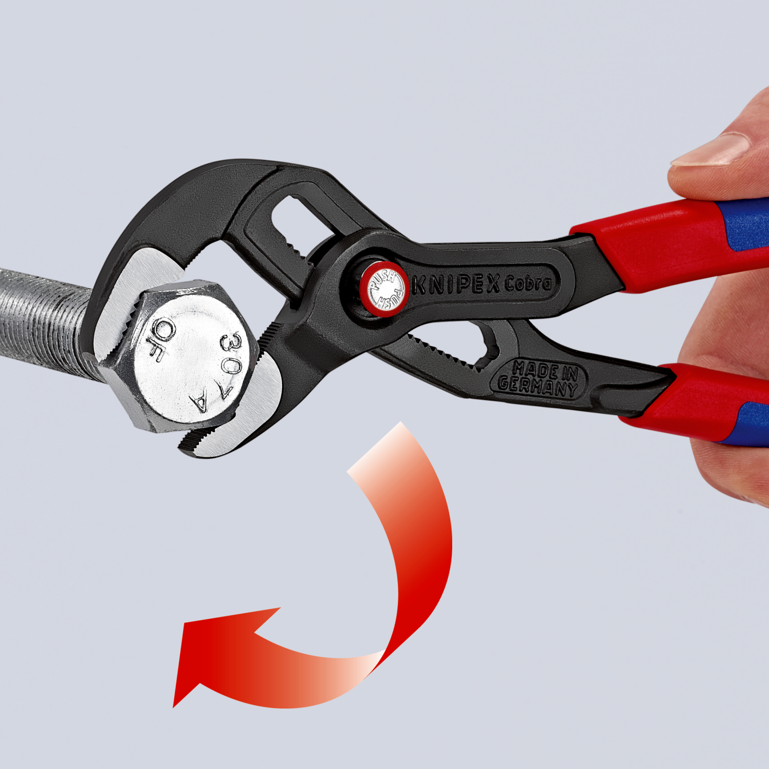 Knipex 87 21 300 Cobra QuickSet Pince multiprise high-tech - 300 mm-image