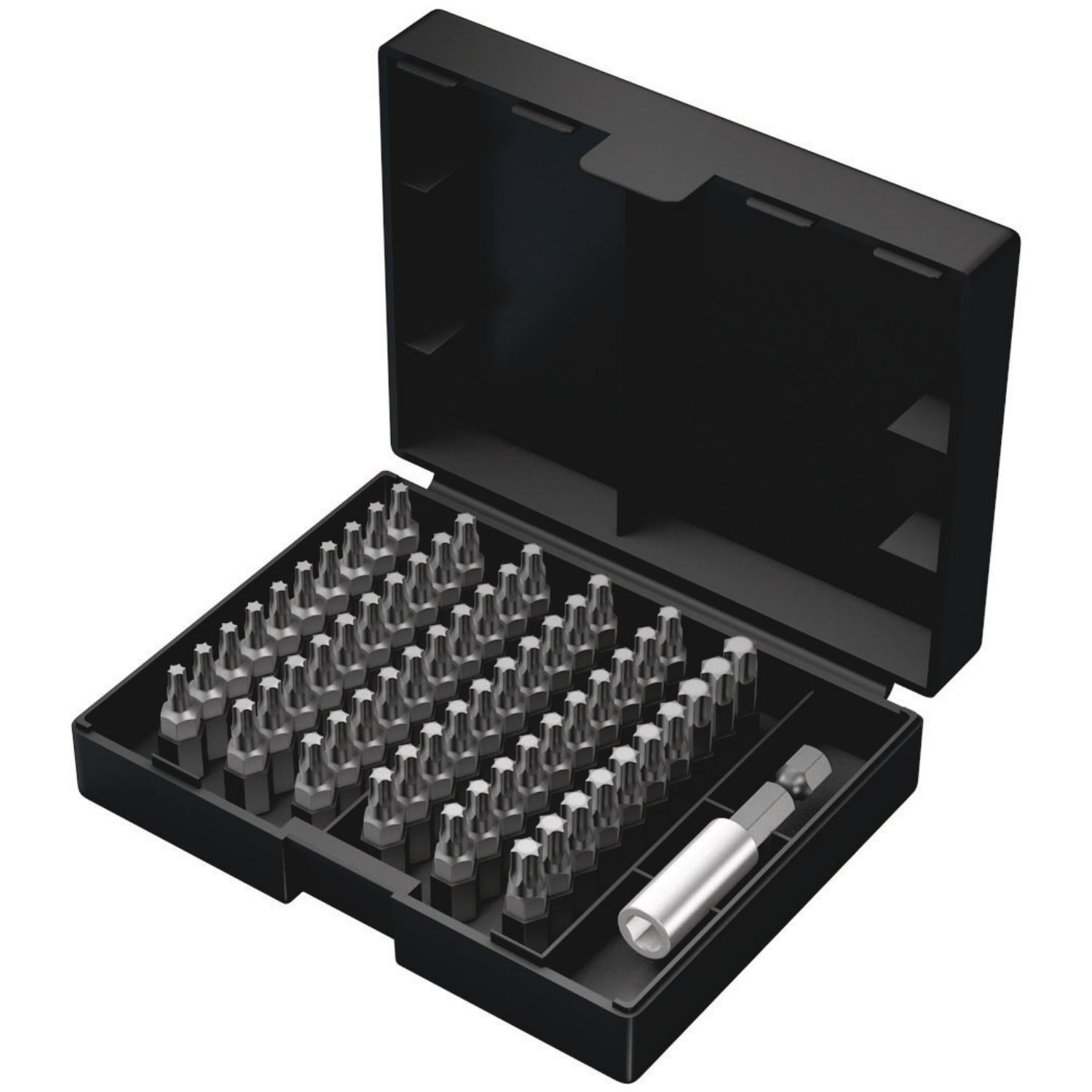Wera 5057909001 Jeu de 61 embouts universels Bit-Safe dans une cassette - Torx-image