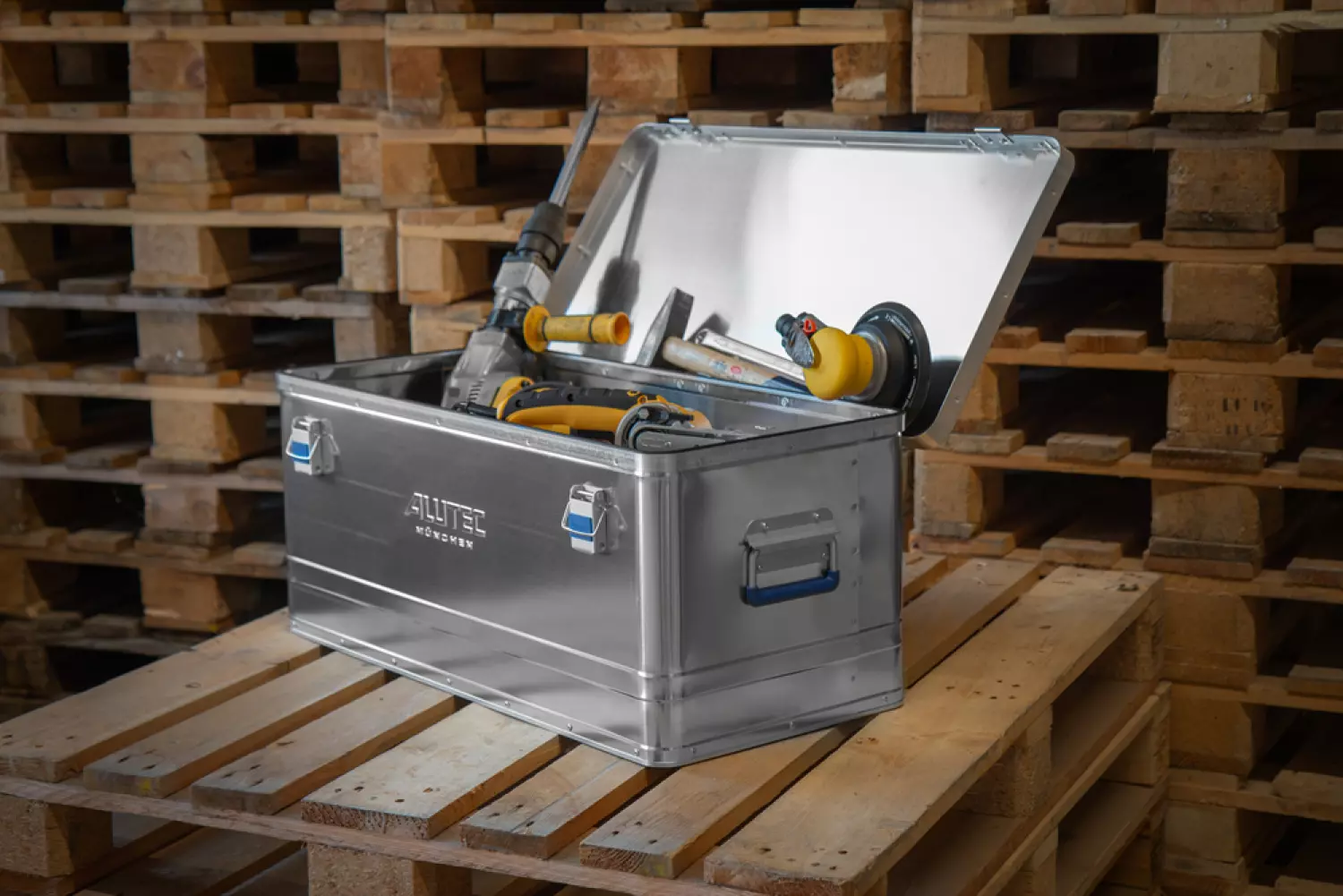 Alutec ALU10040 Boîte en aluminium - 37 x 56 x 24,5 cm-image