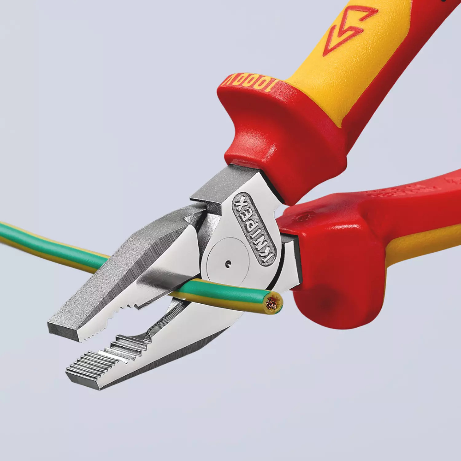 Knipex 206180 Pince Combinée de Puissance VDE - 180mm-image