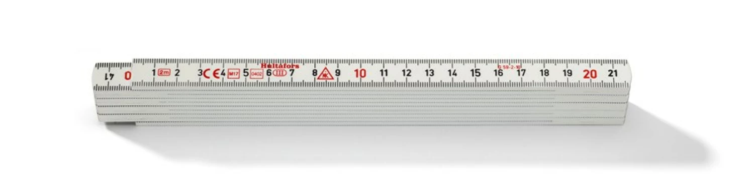 Hultafors G59-2-10 Wit Duimstok - Polyamide - 2m-image