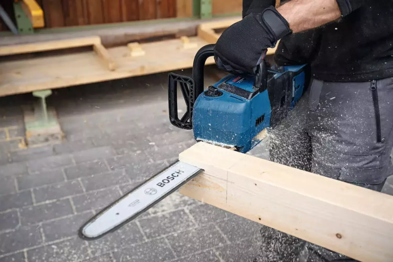 Bosch GKE 18V-40 18V tronçonneuse sans fil - 360 mm-image