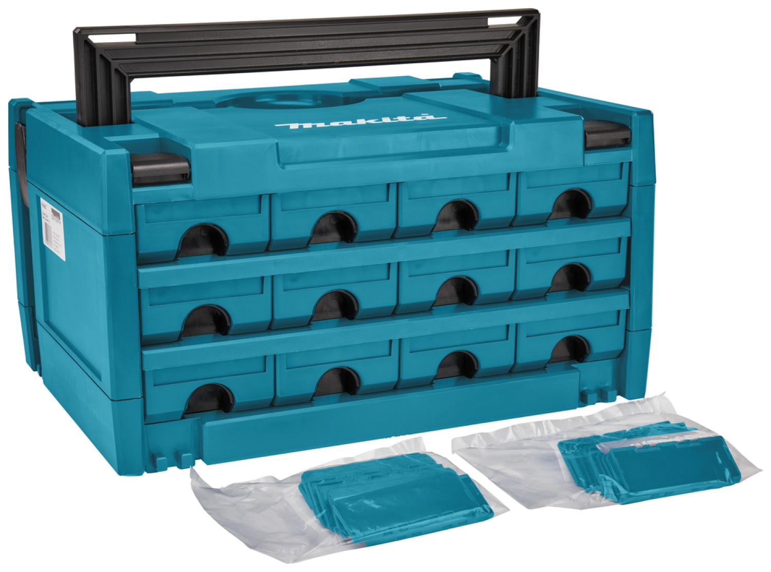 Makita P-84327 - Boîte à outils Makstor nr. 3-12 - 395 x 295 x 215 mm - 12 tiroirs-image