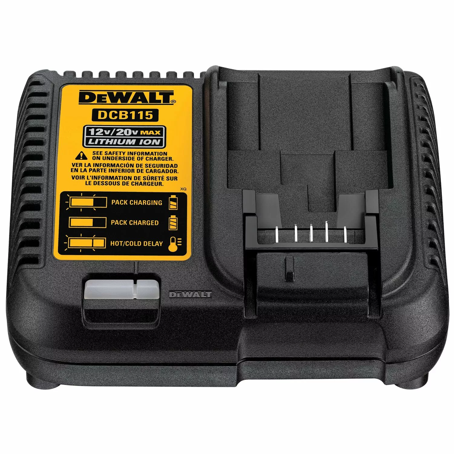 DeWALT DCB115P2 18V Li-Ion accu starterset (2x 5.0Ah) + lader-image