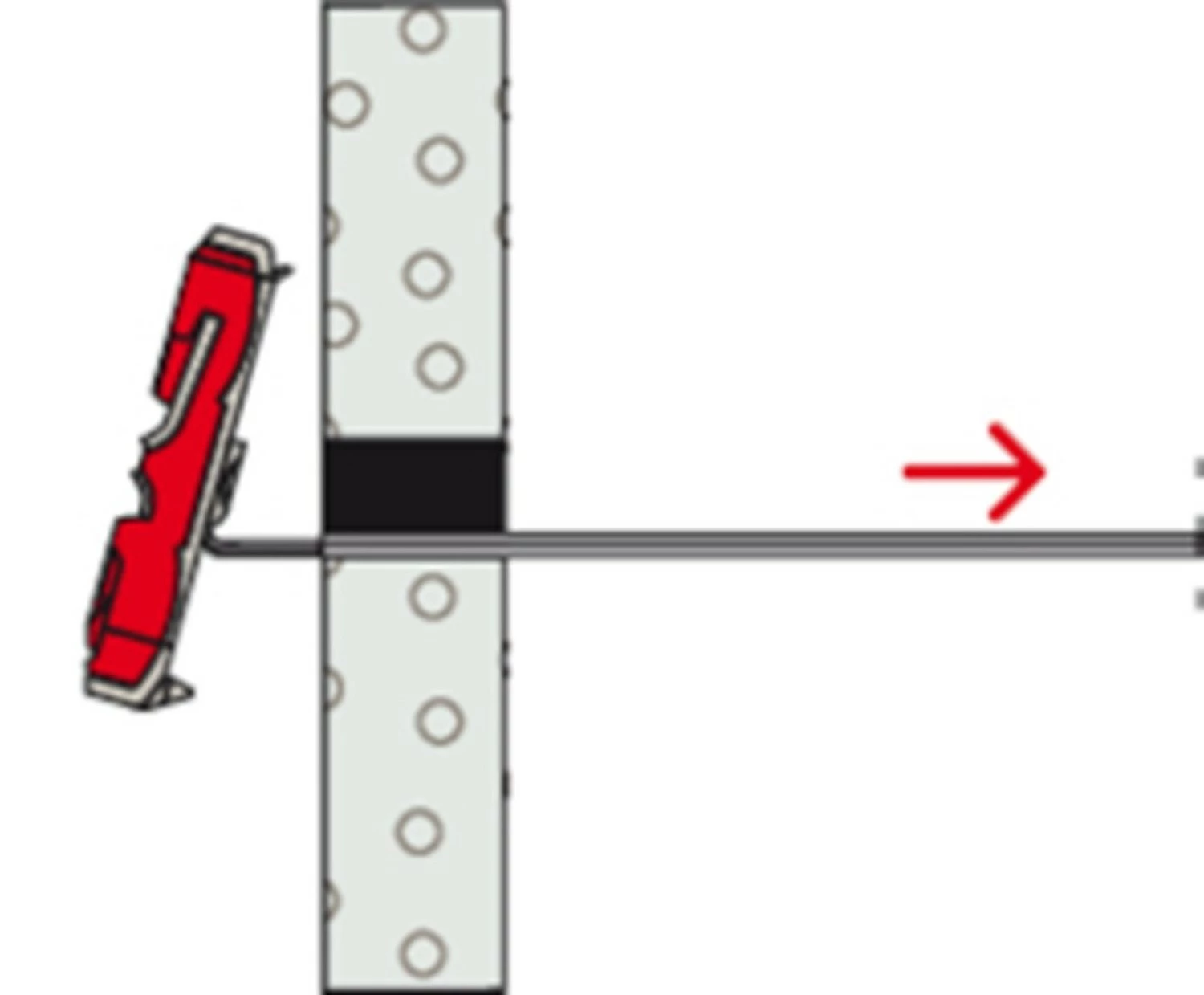 Fischer 537259 Hollewandplug DuoTec 10 S - 10 x 50mm - schroef 5 x 60mm (25st)-image