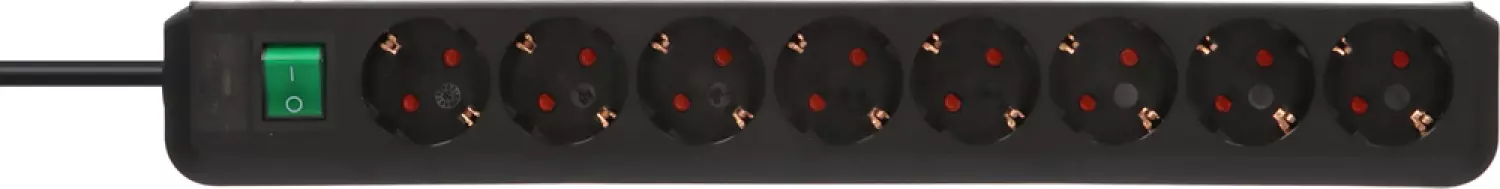 Brennenstuhl 1159300018 8 Voudige stekkerdoos met schakelaar - 3m x 41cm-image