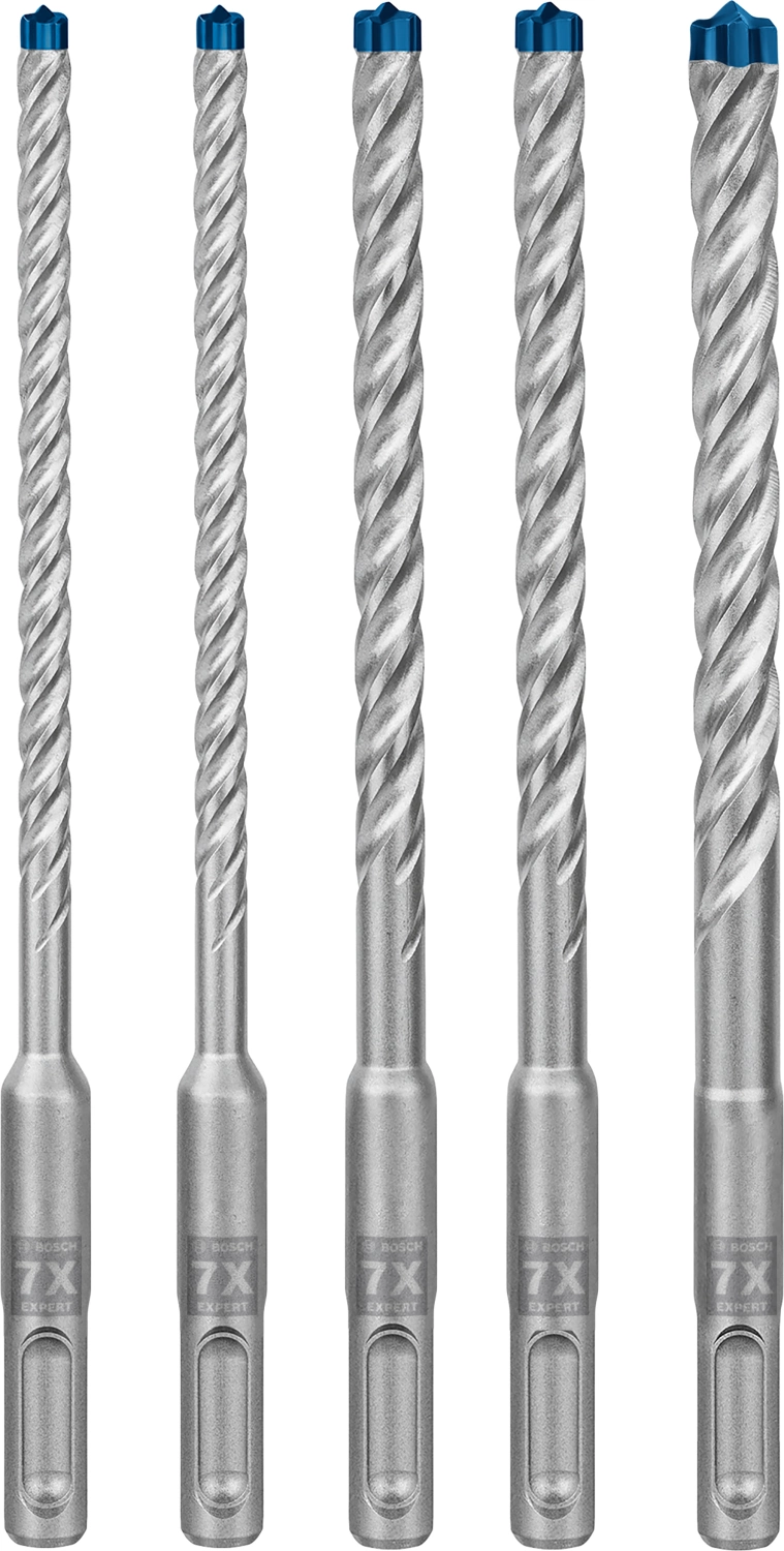 Bosch 2608900198 EXPERT 5-delige SDS plus-7X borenset in cassette - 6/8/10mm-image