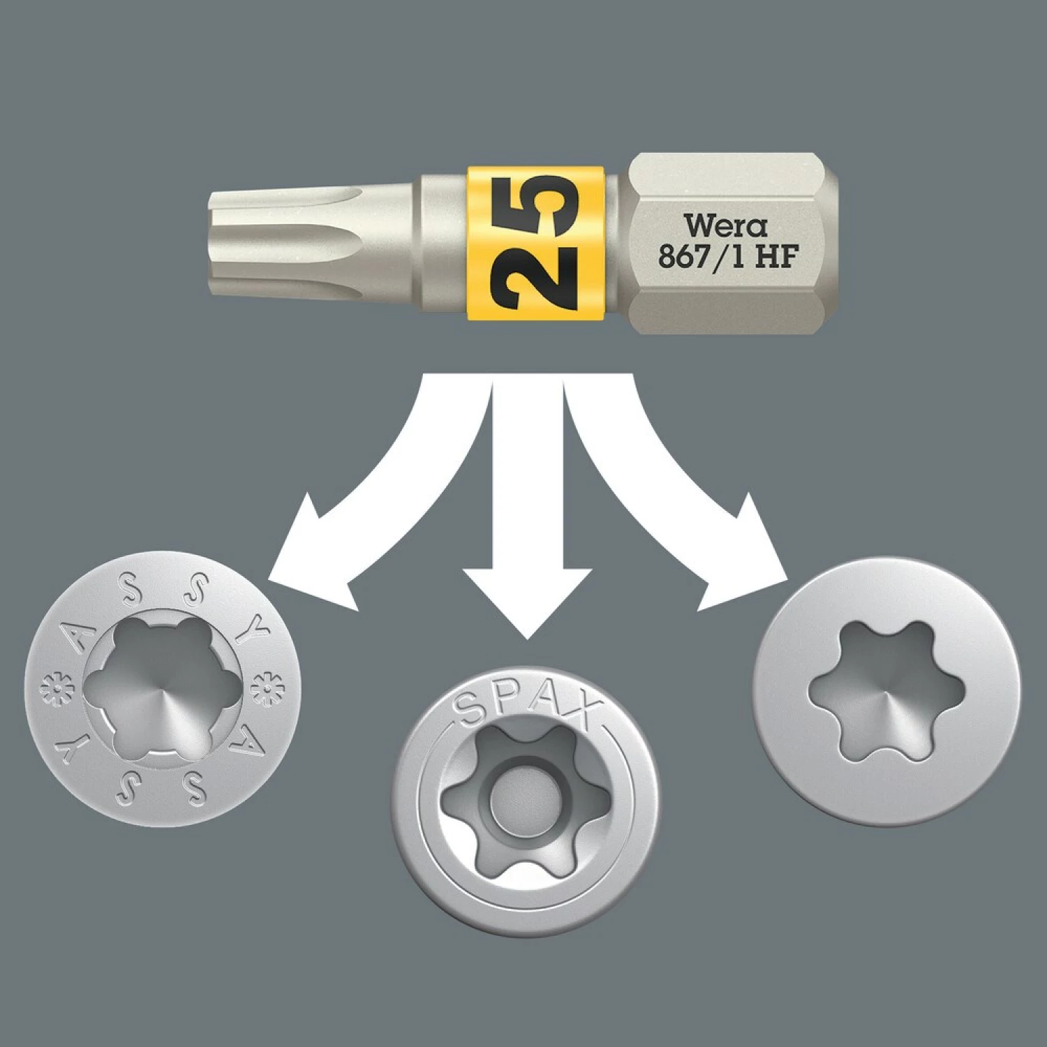 Wera 05057436001 30-delige Bit-Check 30 Wood TX HF 1 - PH/PZ/TX-image