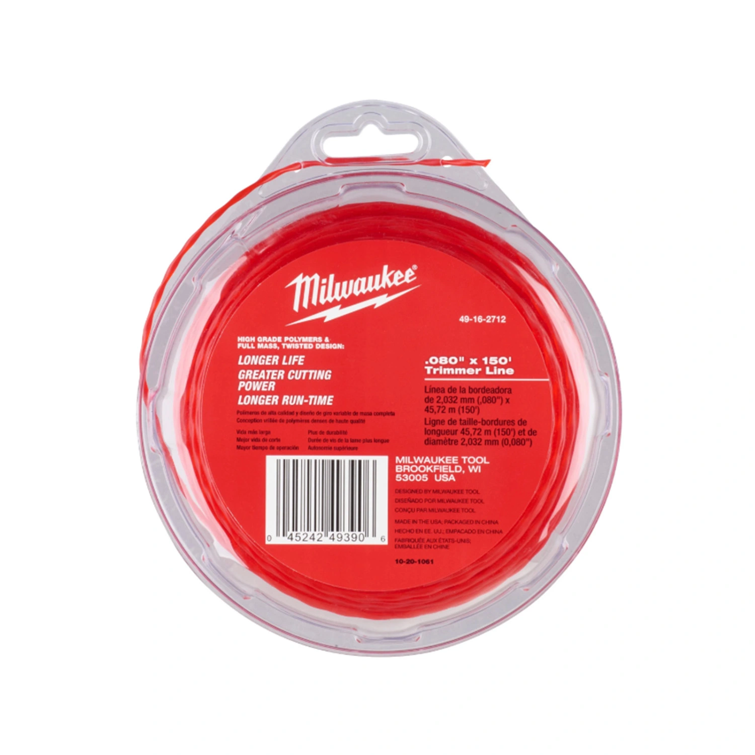 Milwaukee Fil de coupe - 2,7 mm x 280 m