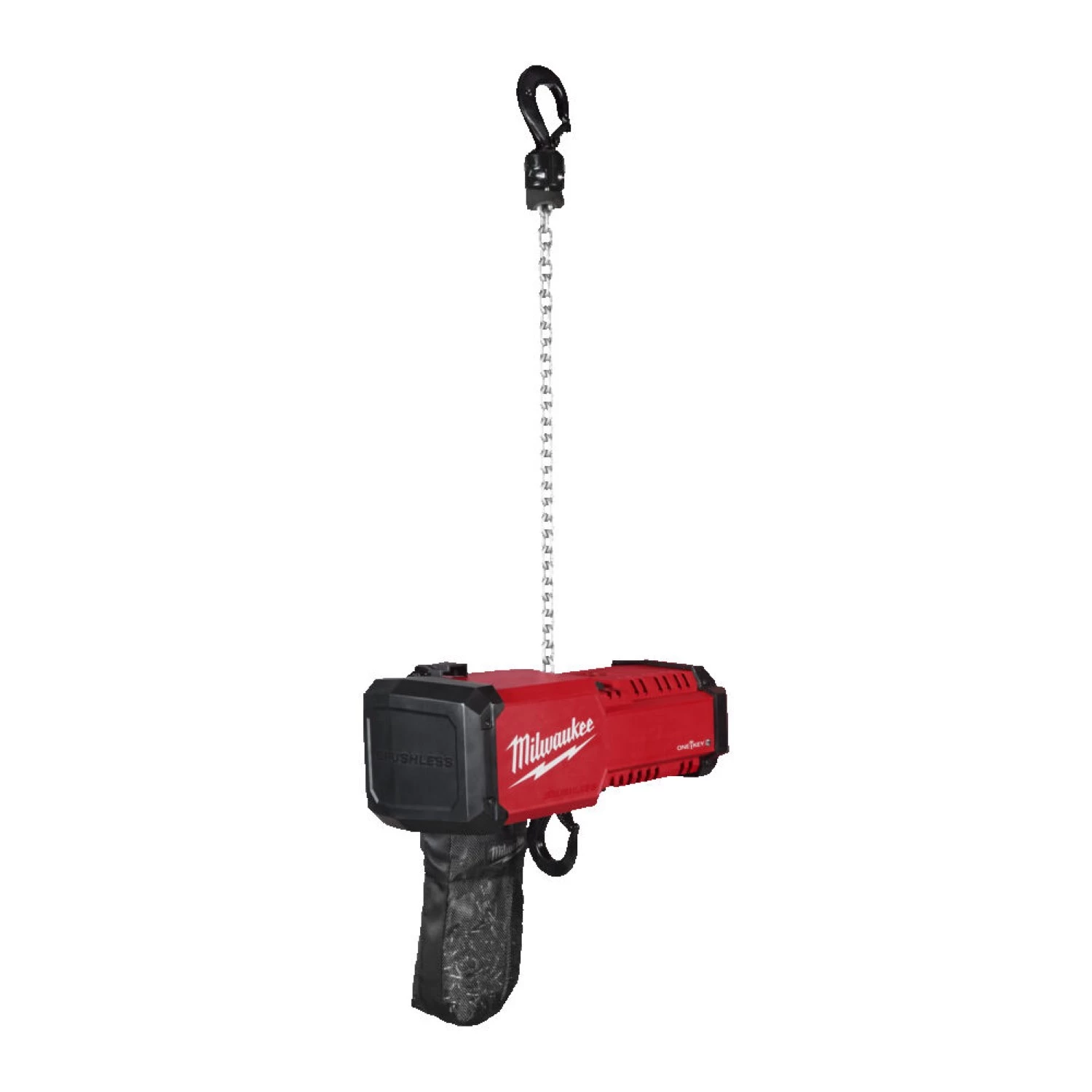 Milwaukee M18 BLCHTO-121 Kit de palan à chaîne avec batterie Li-ion 18 V (1 batterie 12,0 Ah) - 1 tonne - ONE-KEY™-image