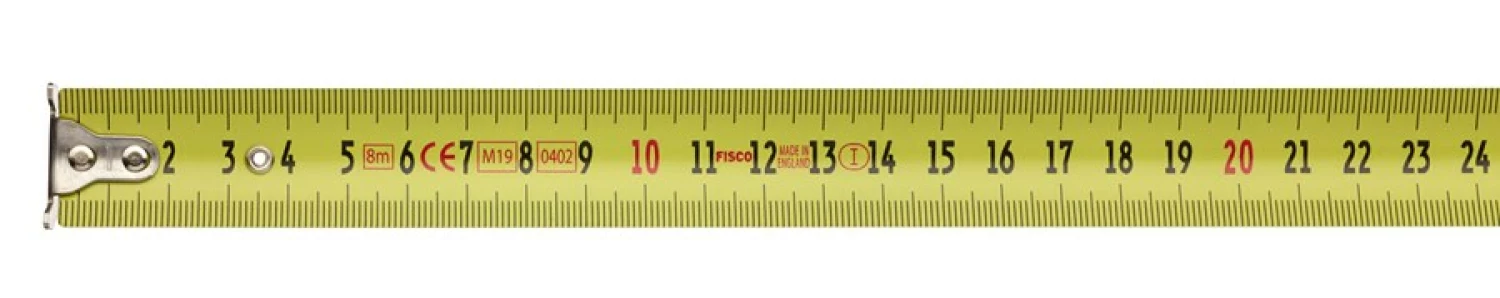 Hultafors PR 8M Mètre à ruban en acier - 8 m x 25 mm-image