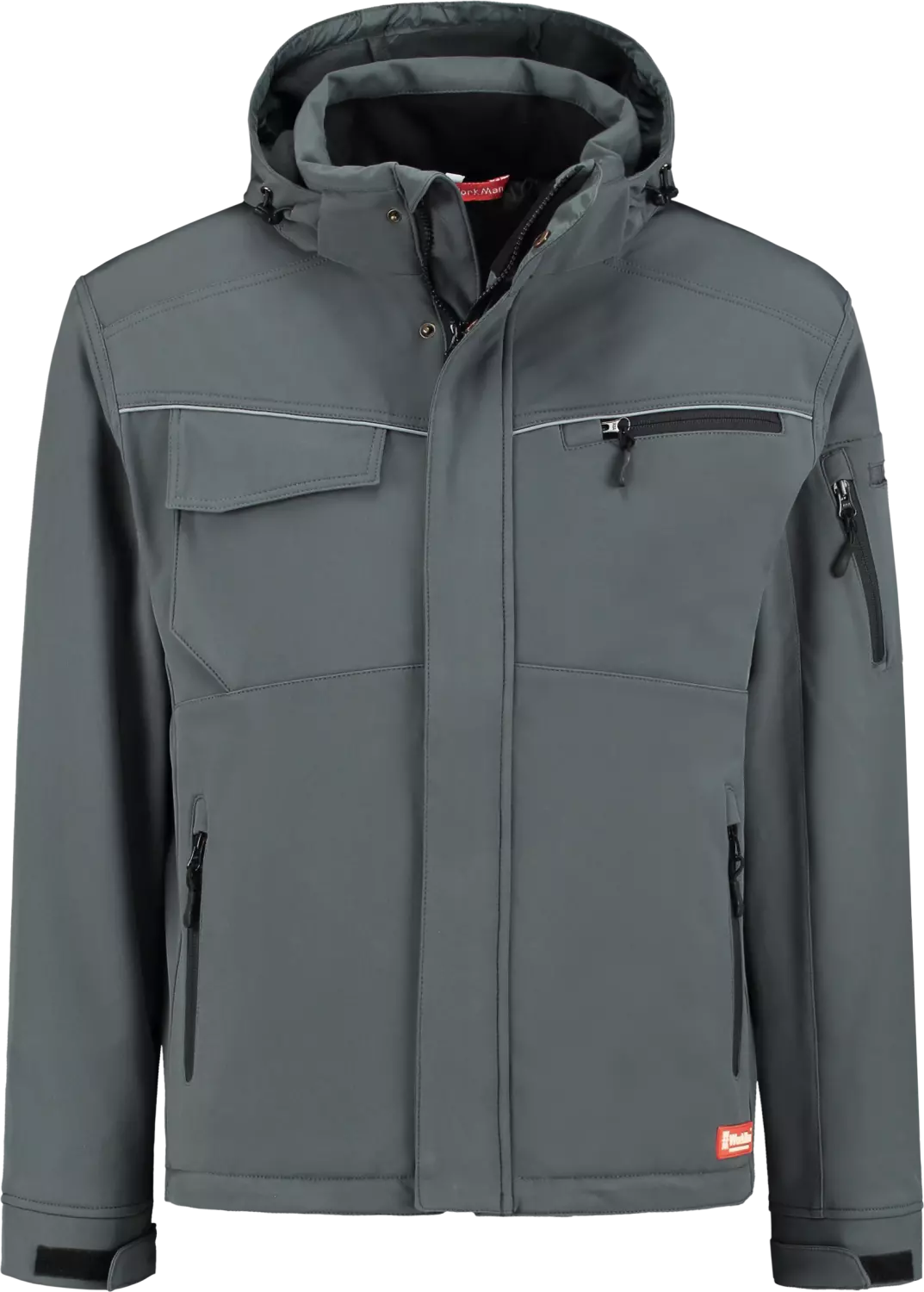 Workman 2537 Veste Softshell Hiver - Graphite - 4XL-image