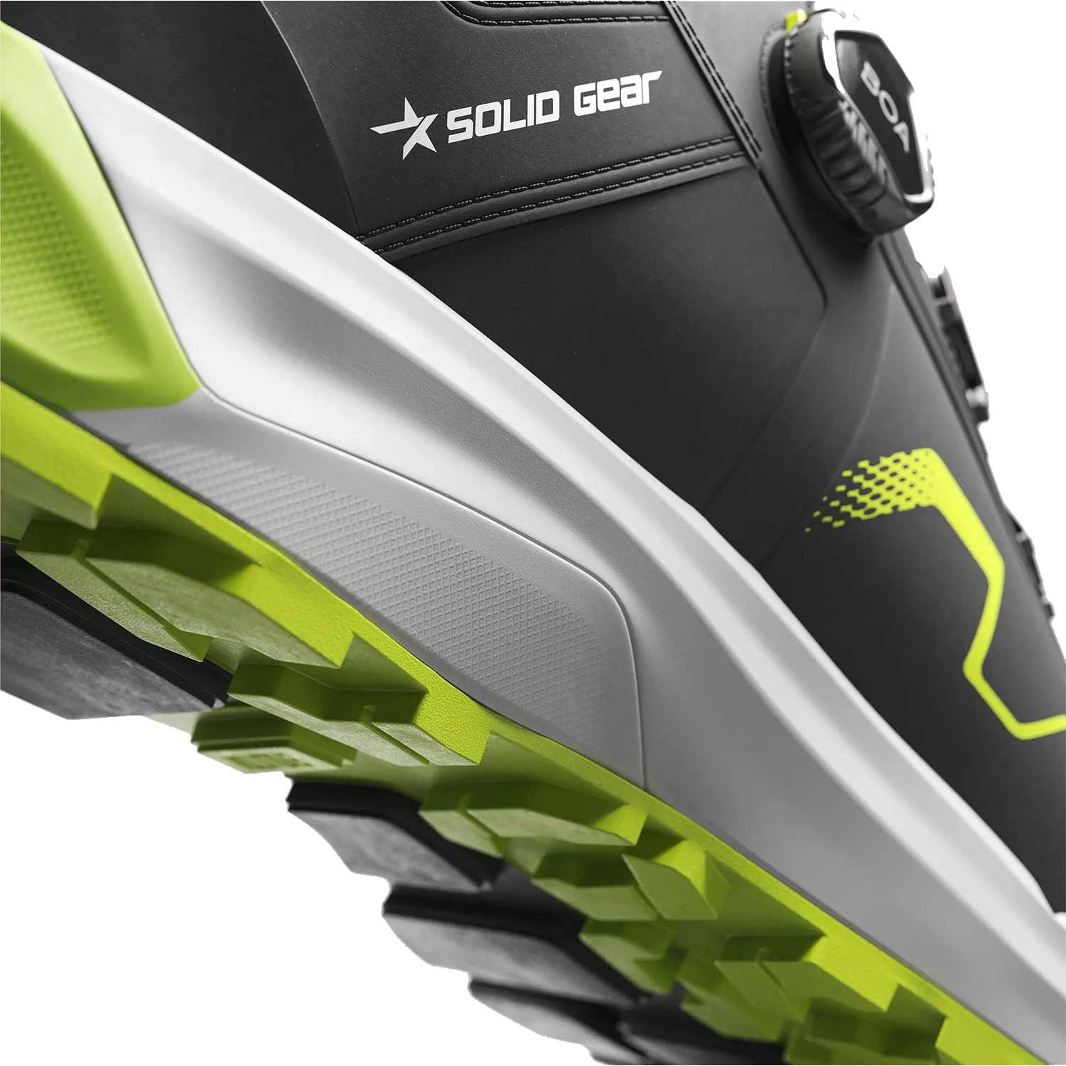 Solid Gear SG80204 Sonar 3 Werkschoen - Zwart/Groen - Laag - Maat 45-image