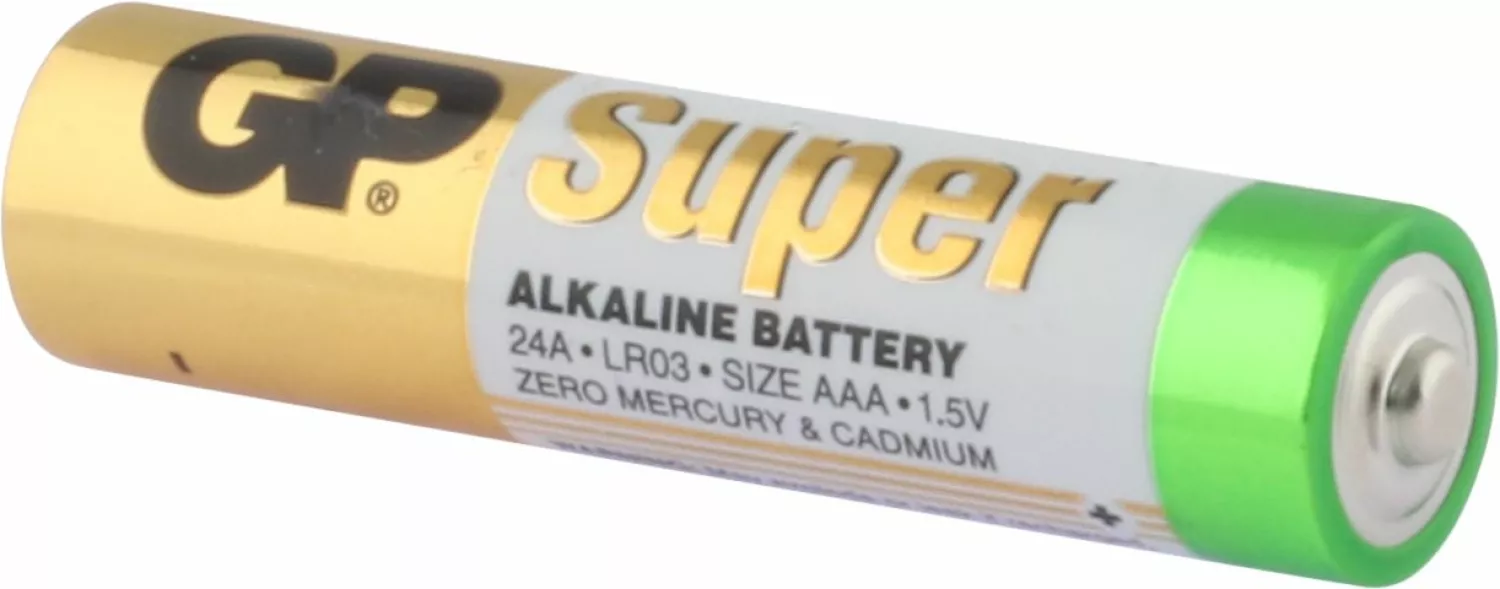 GP Alkaline Super Batterijen - AAA - 1,5V (40st)