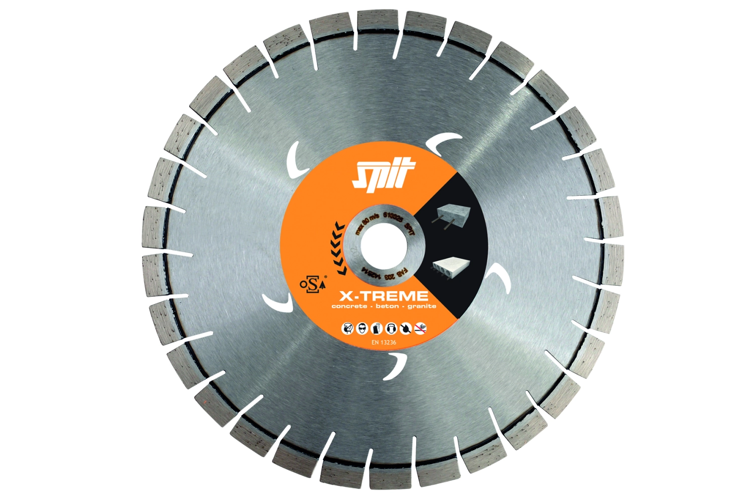 Spit - disque diamant d.150 / 22.2mm - xtreme concrete (set)-image