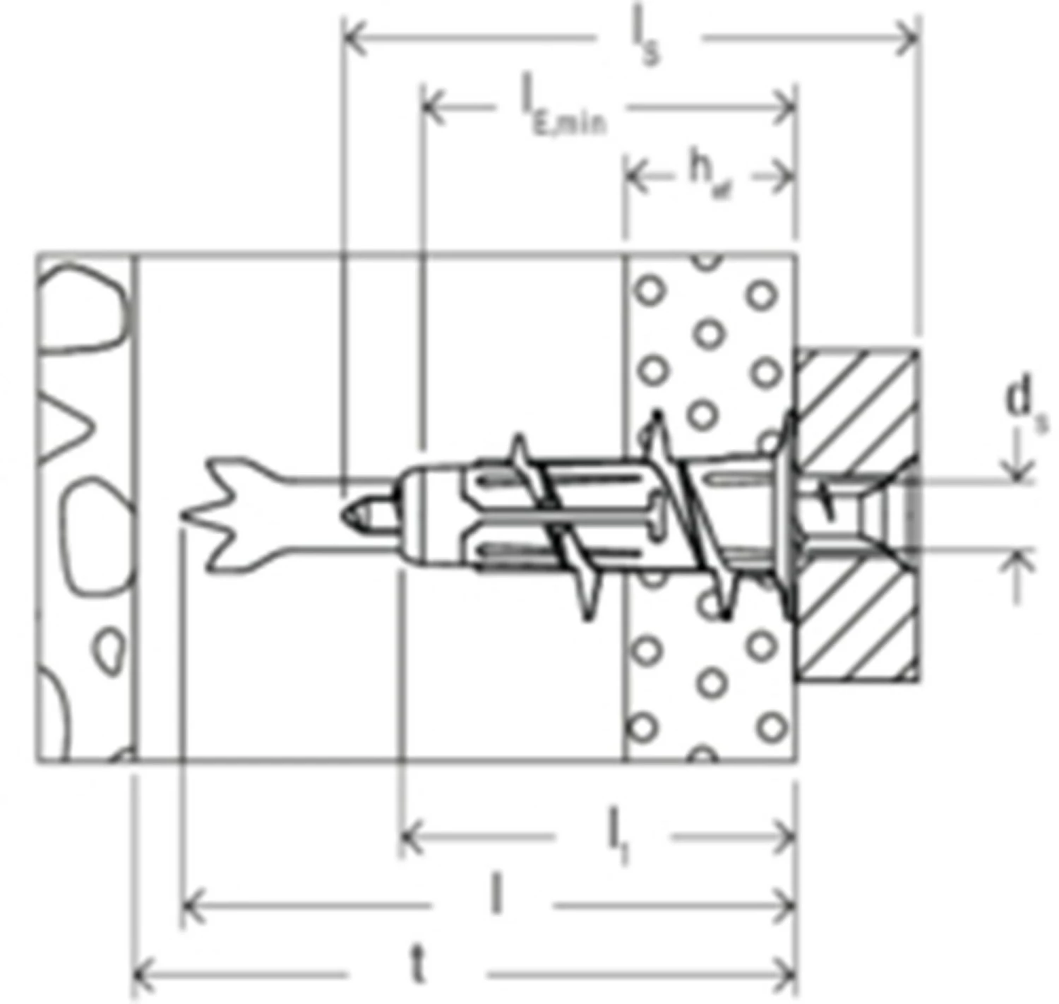 Fischer 545678 DuoBlade S zelfborende gipsplaatplug met schroef (20st)-image