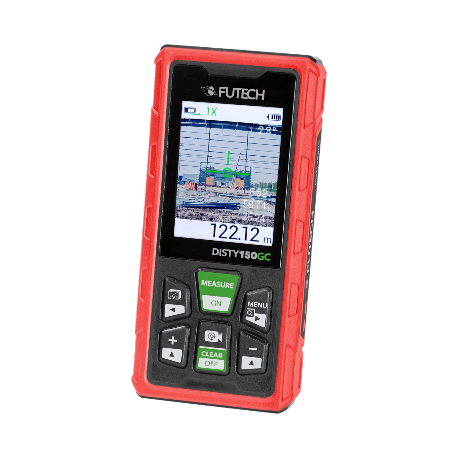Futech Disty 150 Afstandsmeter - 150m - groen - IP68-image