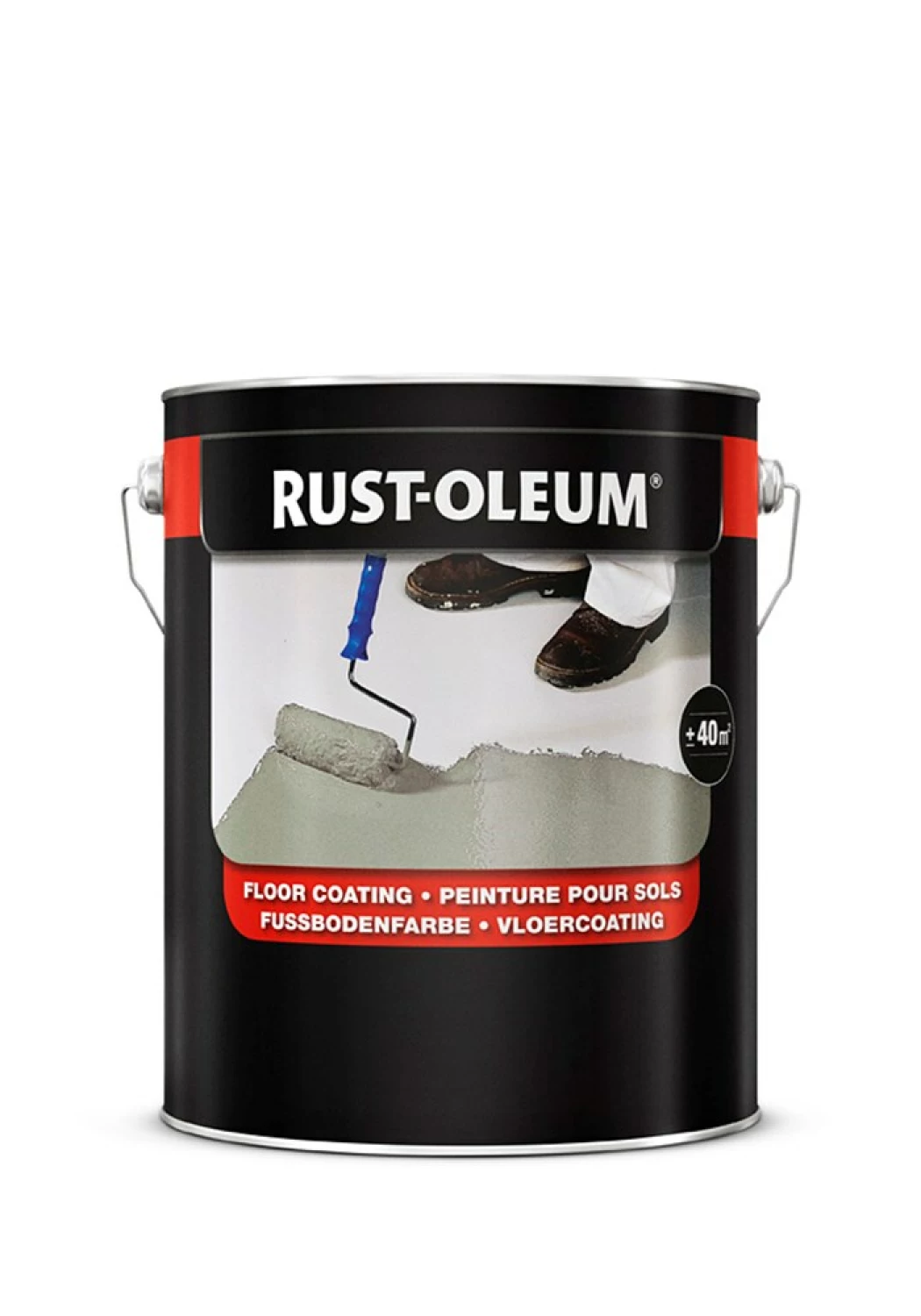 Rust-Oleum FLOOR PAINT LIGHT GREY RAL7035 0,75 L-image
