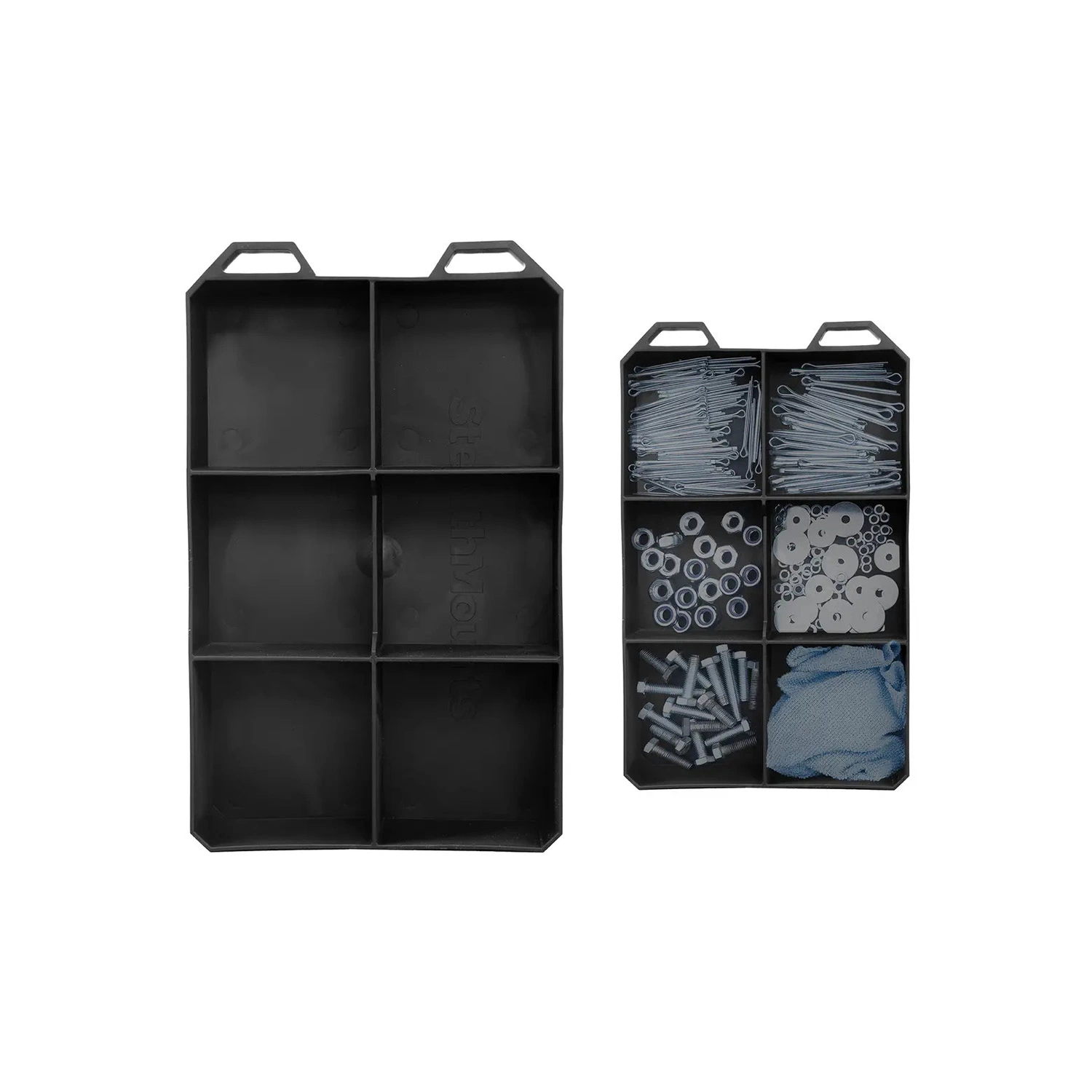 StealthMounts Sorteer tray FXT-SP-BLK-6-1 Six FlexiTray - voor PACKOUT-image