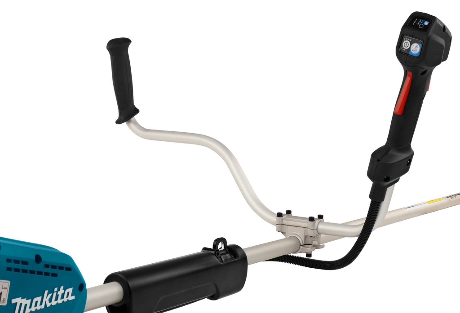 Makita DUR368APT2 Débroussailleuse sans fil - LXT 18V Li-Ion (2x 5,0 Ah) - Poignée en U - 230 mm - brushless-image